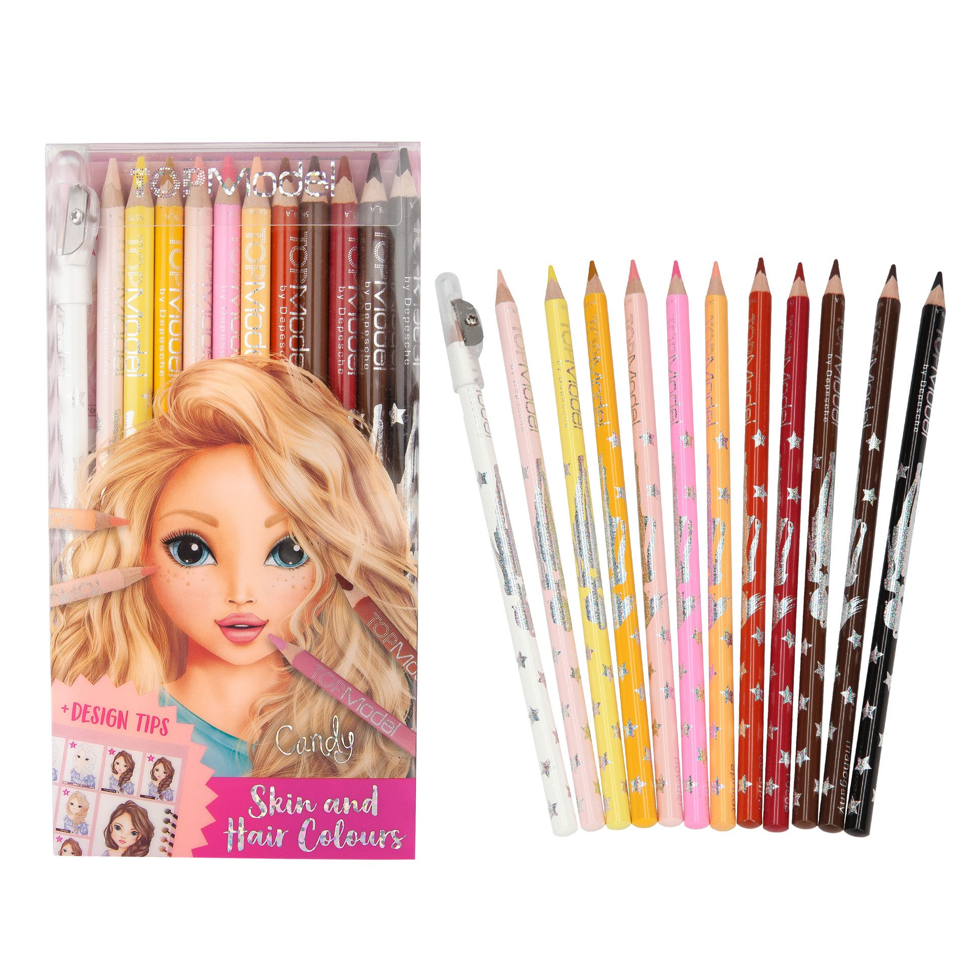 Depesche Buntstift DEPESCHE TOPModel Buntstifte Skin and Hair Colours