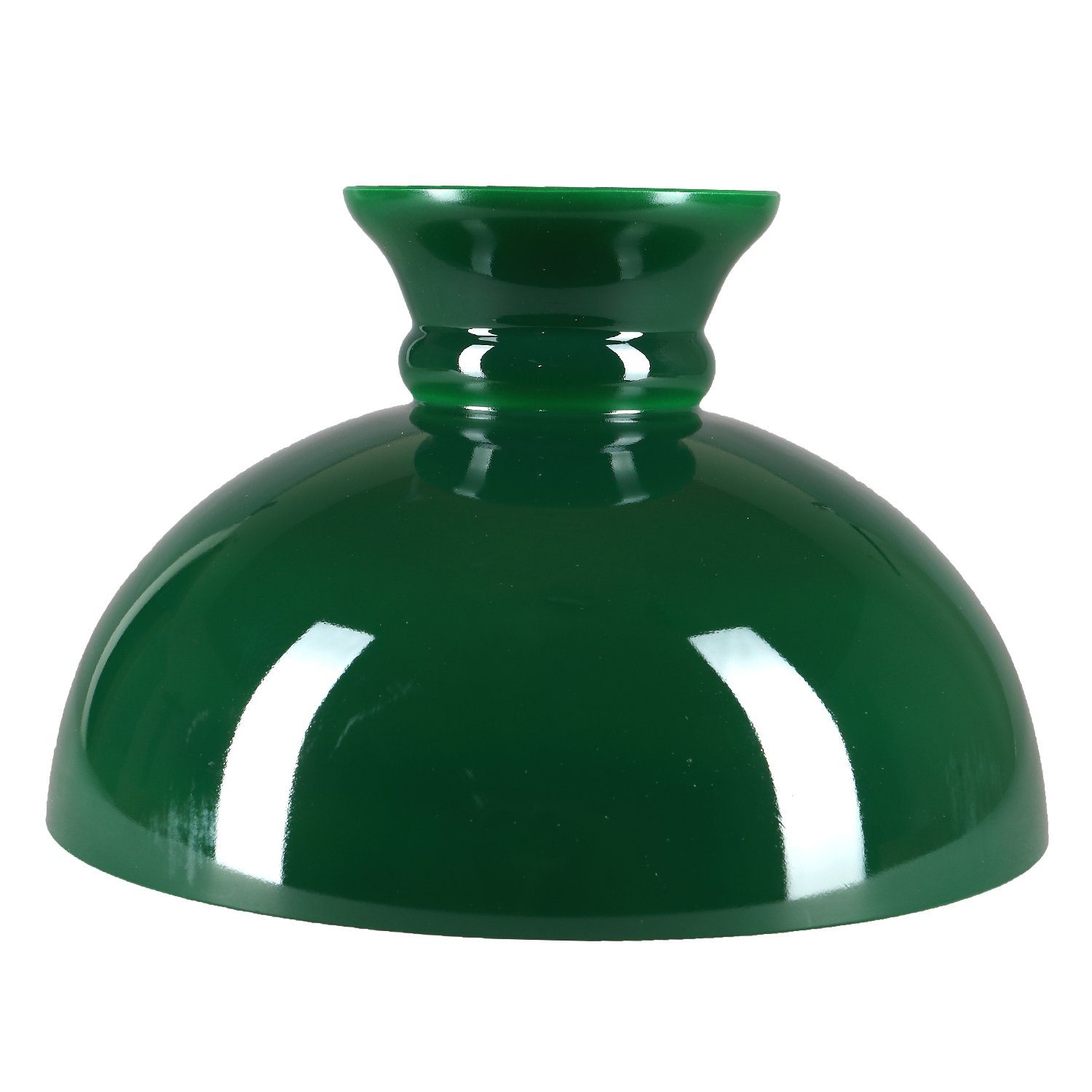 Home4Living Lampenschirm Petroleumglas Lampenglas Grün Ersatzglas Glaschirm Ø300mm, Dekorativ