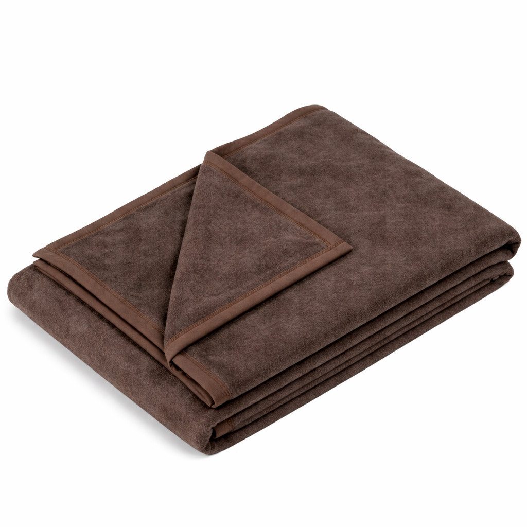 Wohndecke Cotton Home, Biederlack, im Uni Design, Kuscheldecke