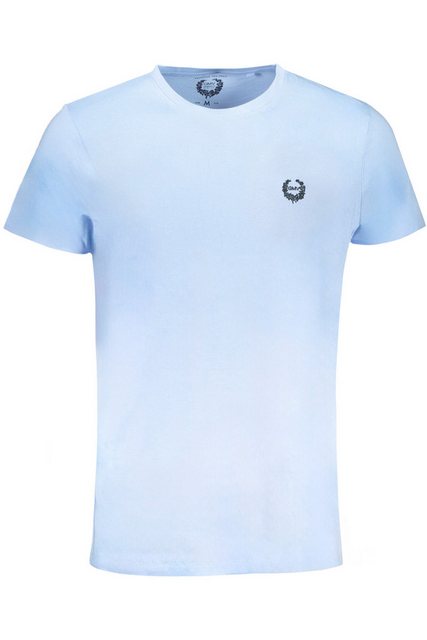 GIAN MARCO VENTURI T-Shirt Herrenkurzarm-T-Shirt Blau mit Rundhalsausschnit günstig online kaufen