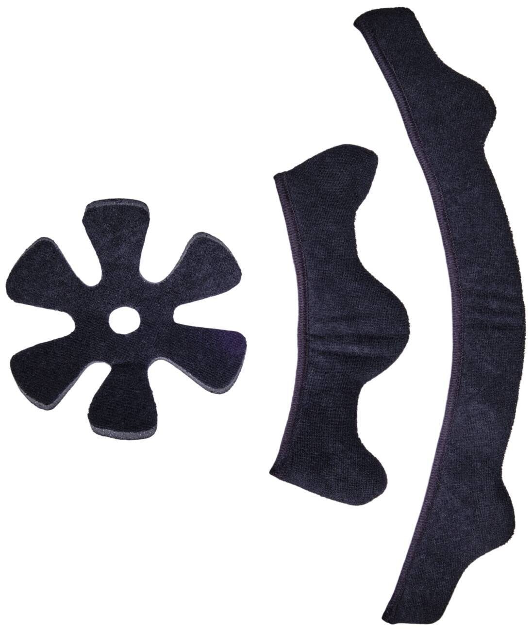 Core Action Sports Protektoren-Set Core Street Stunt-Scooter Skate Helm Schwarz/Logo Weiß S/M (55-58cm)