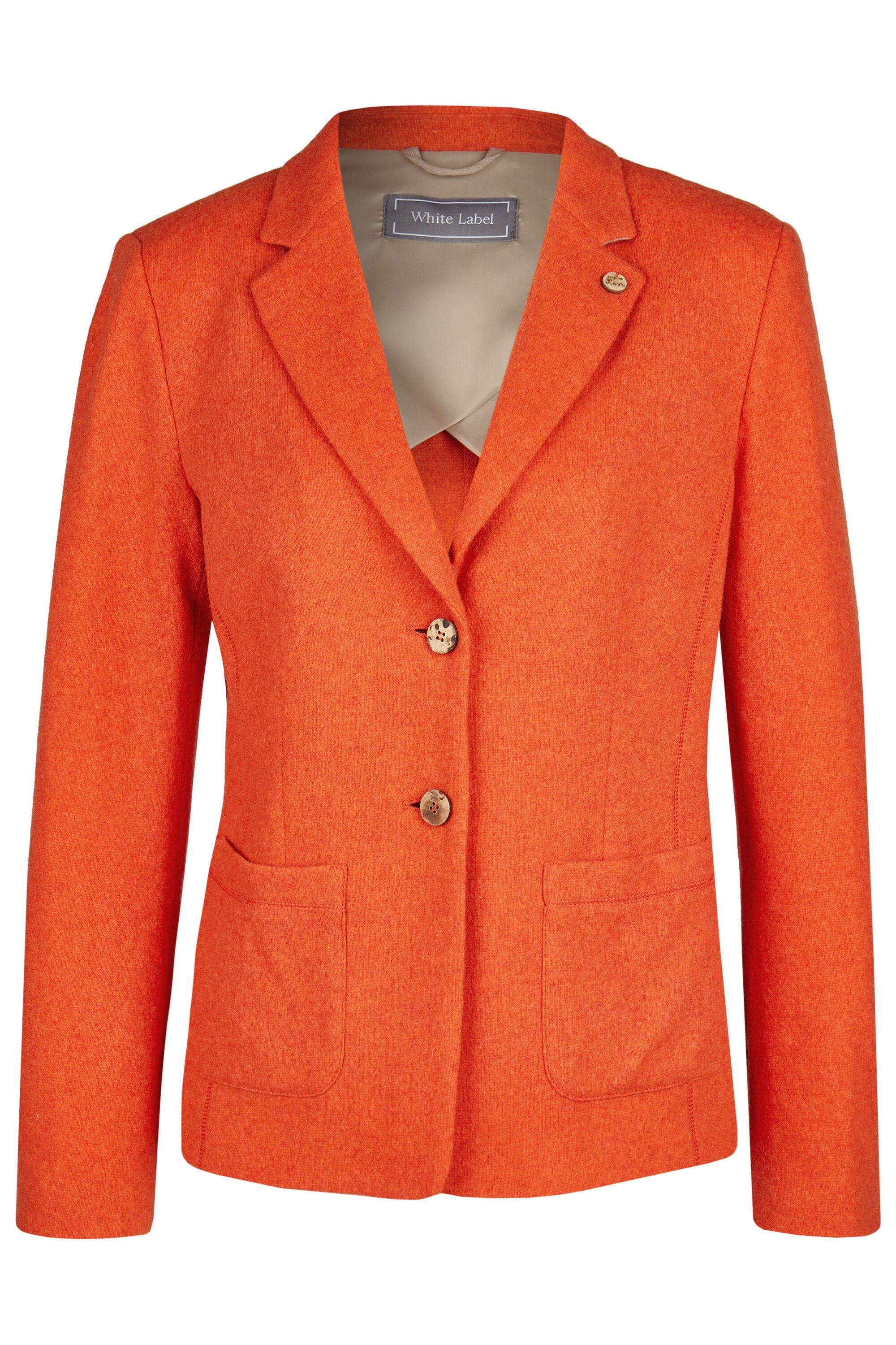 White Label Jerseyblazer mit aufgesetzten Taschen günstig online kaufen