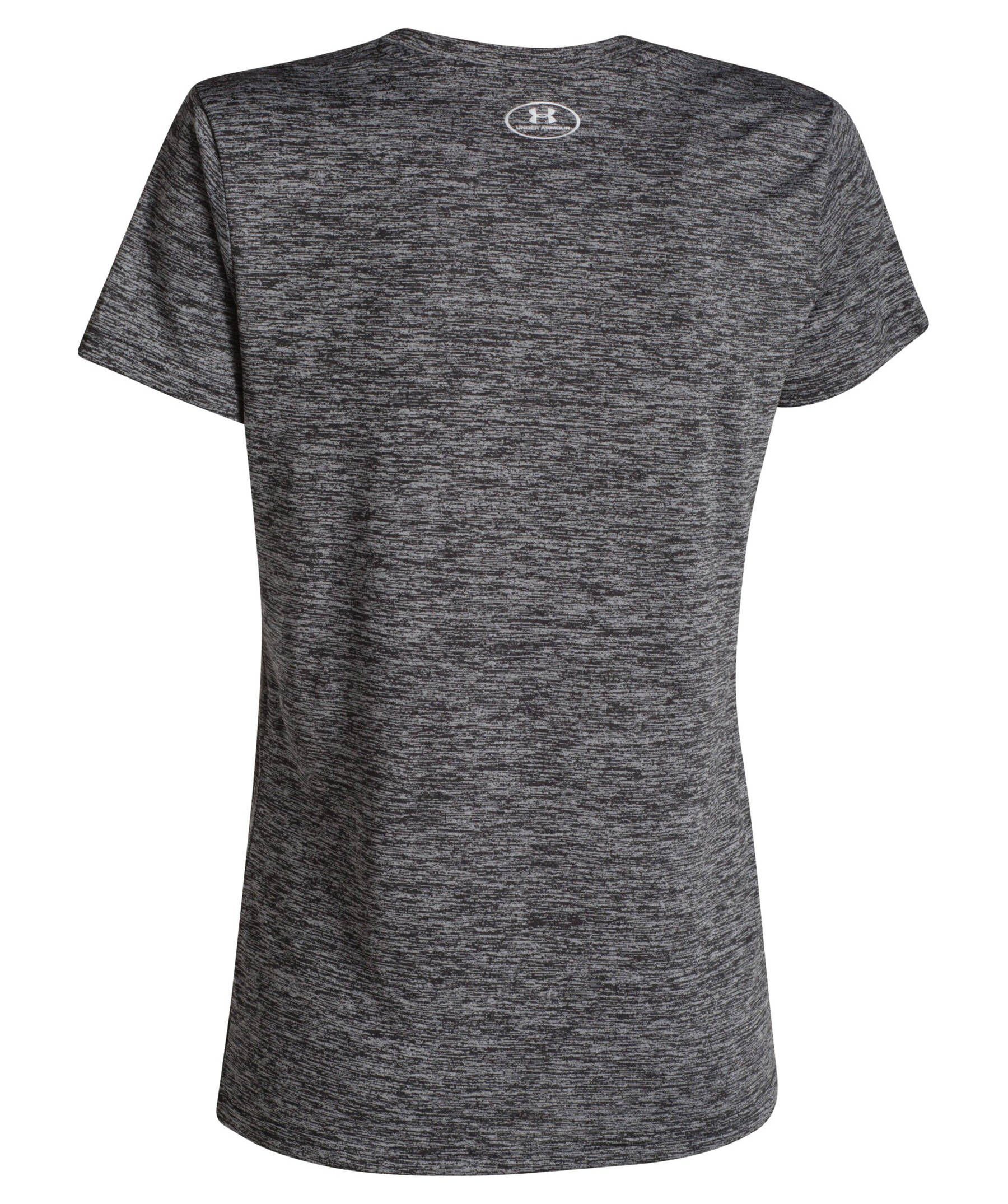 Kurzarm (1-tlg) Under Damen Armour® BLACK Trainingsshirt "UA T-Shirt Tech"