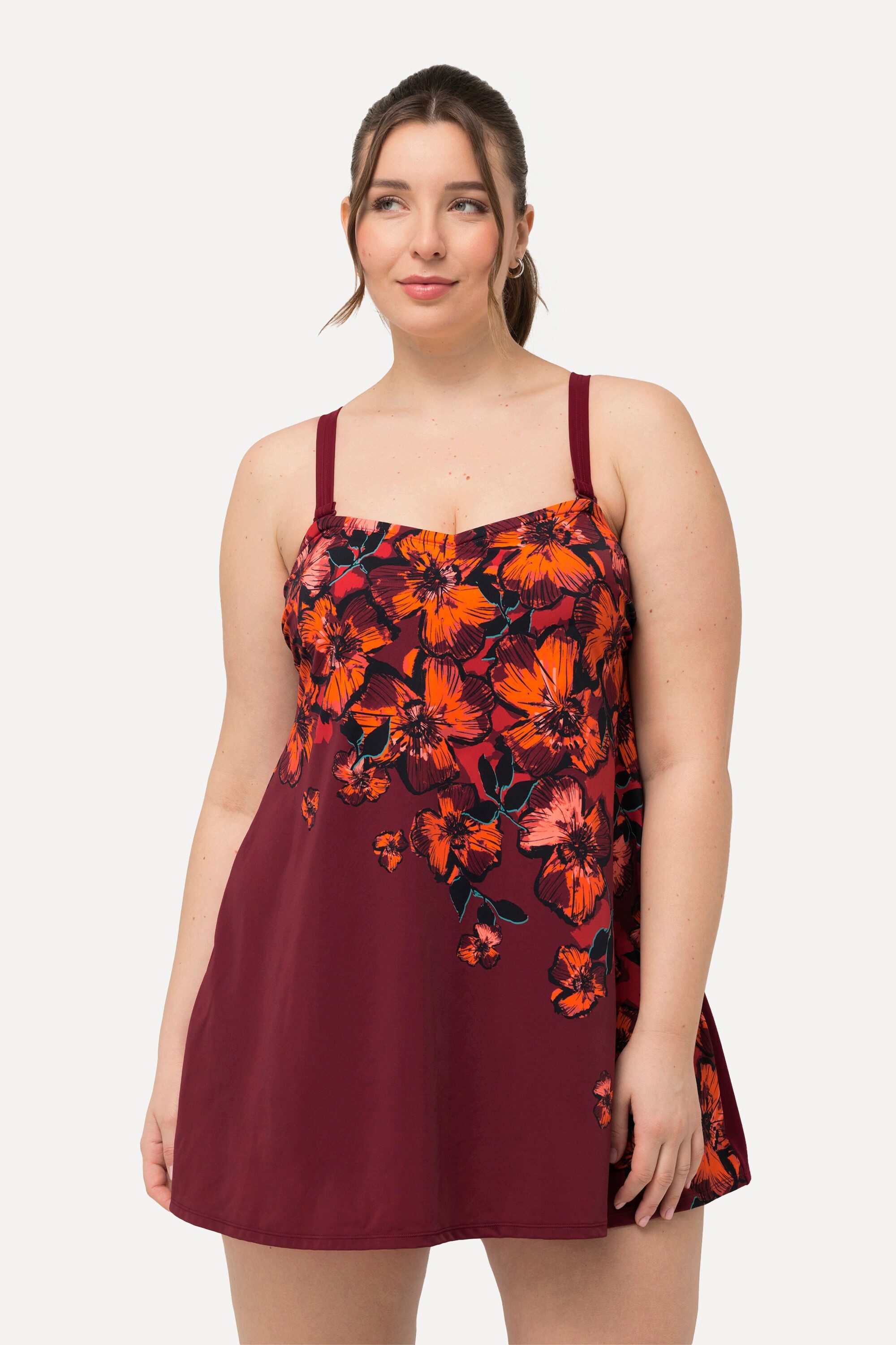 Ulla Popken Badekleid Badekleid Blüten Softcups günstig online kaufen