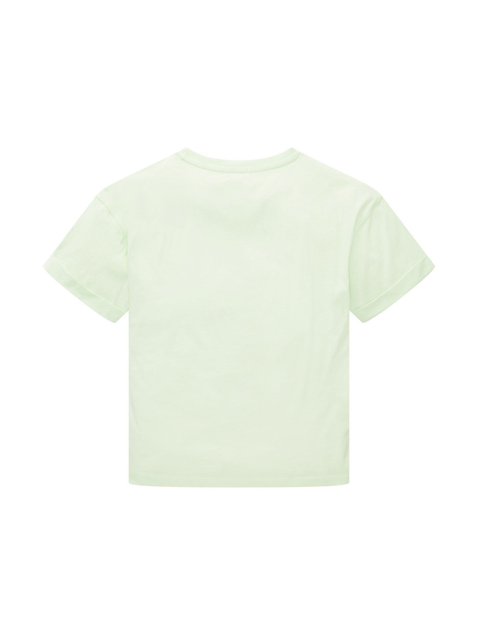 apple T-Shirt green fresh TAILOR TOM mit T-Shirt lime Brusttasche