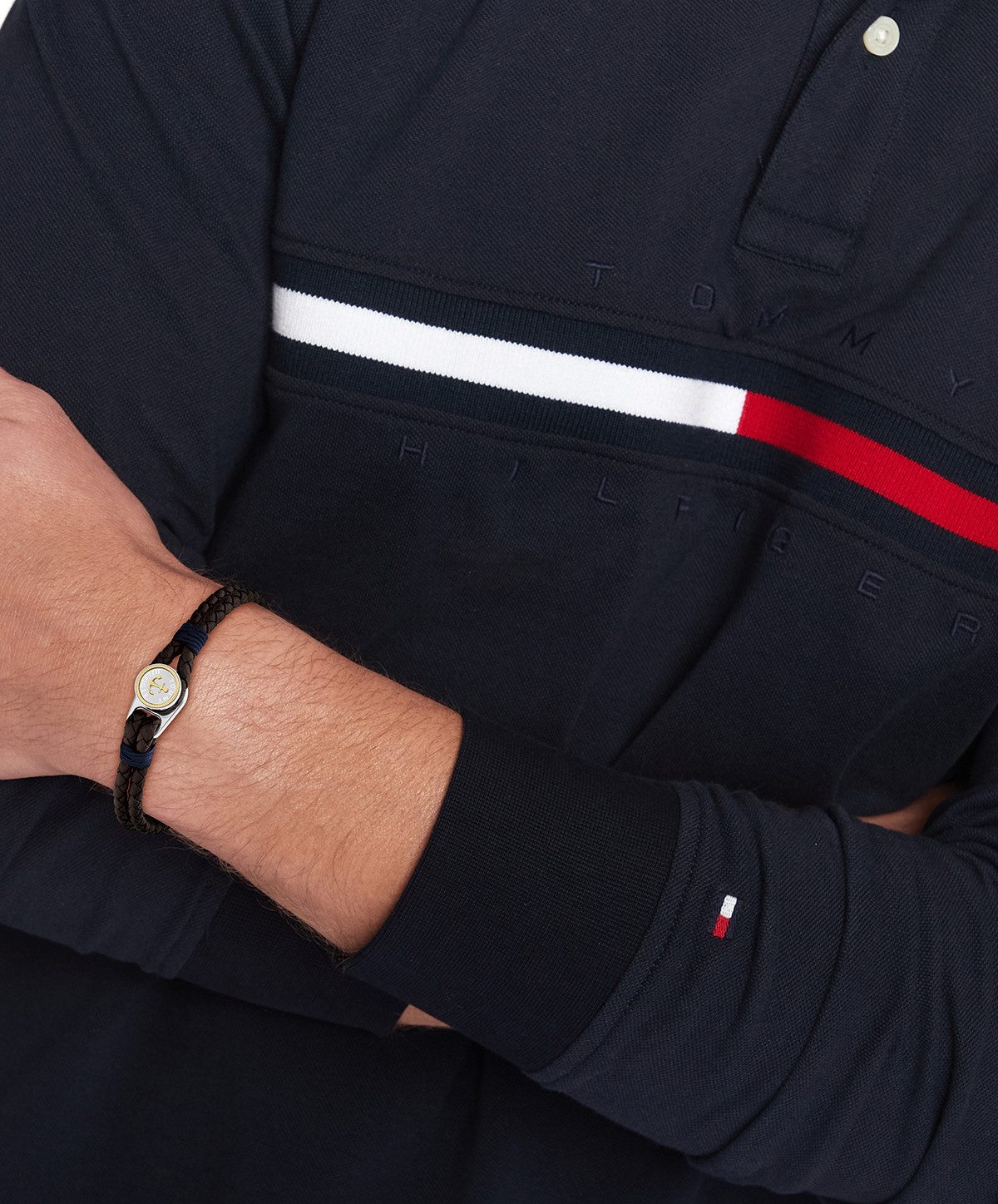Tommy Hilfiger Lederarmband NAUTICAL günstig online kaufen
