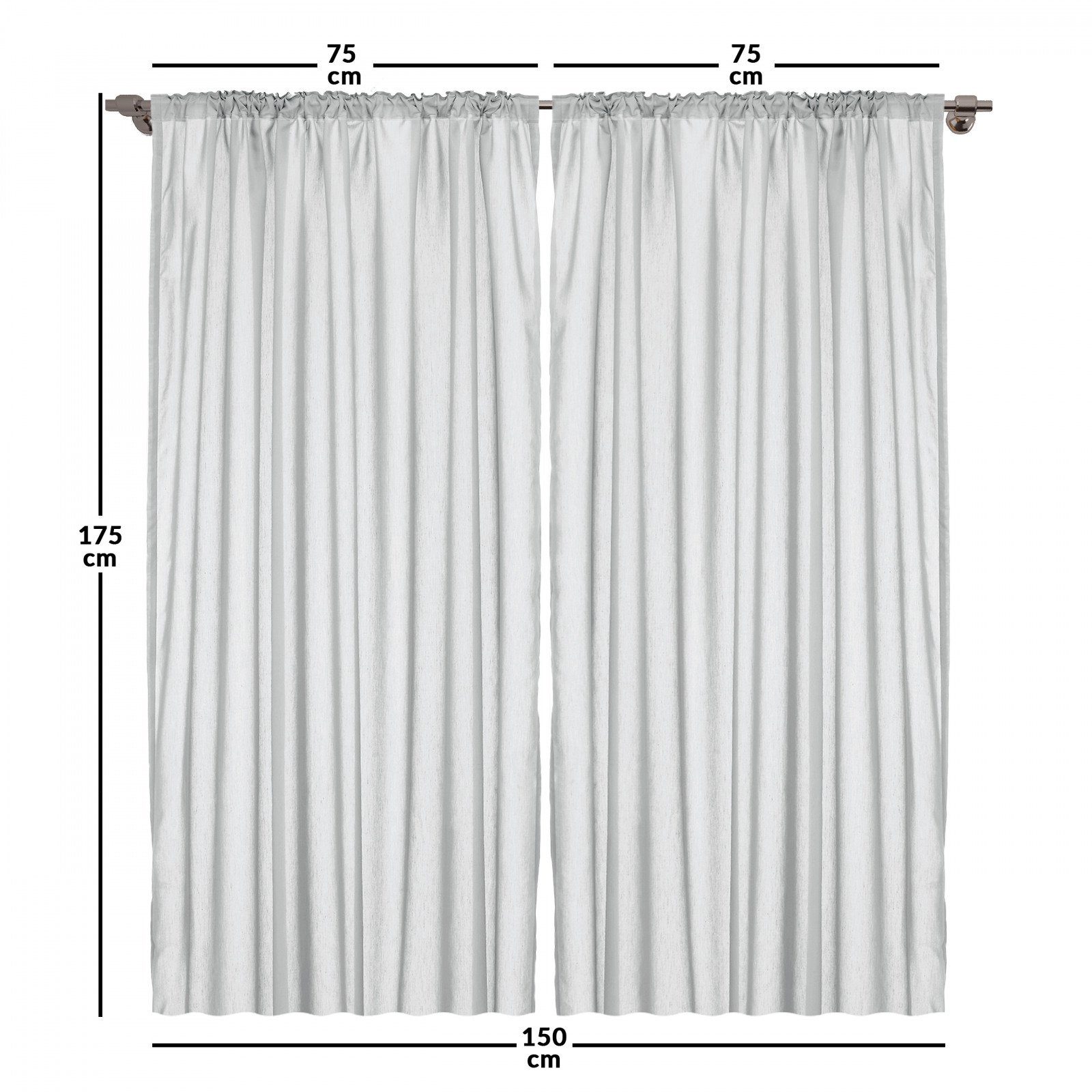 Frühjahrs- und Sommerneuheiten Gardine Vorhang für Wohnzimmer Dekor, Schlafzimmer Microfaser Abakuhaus