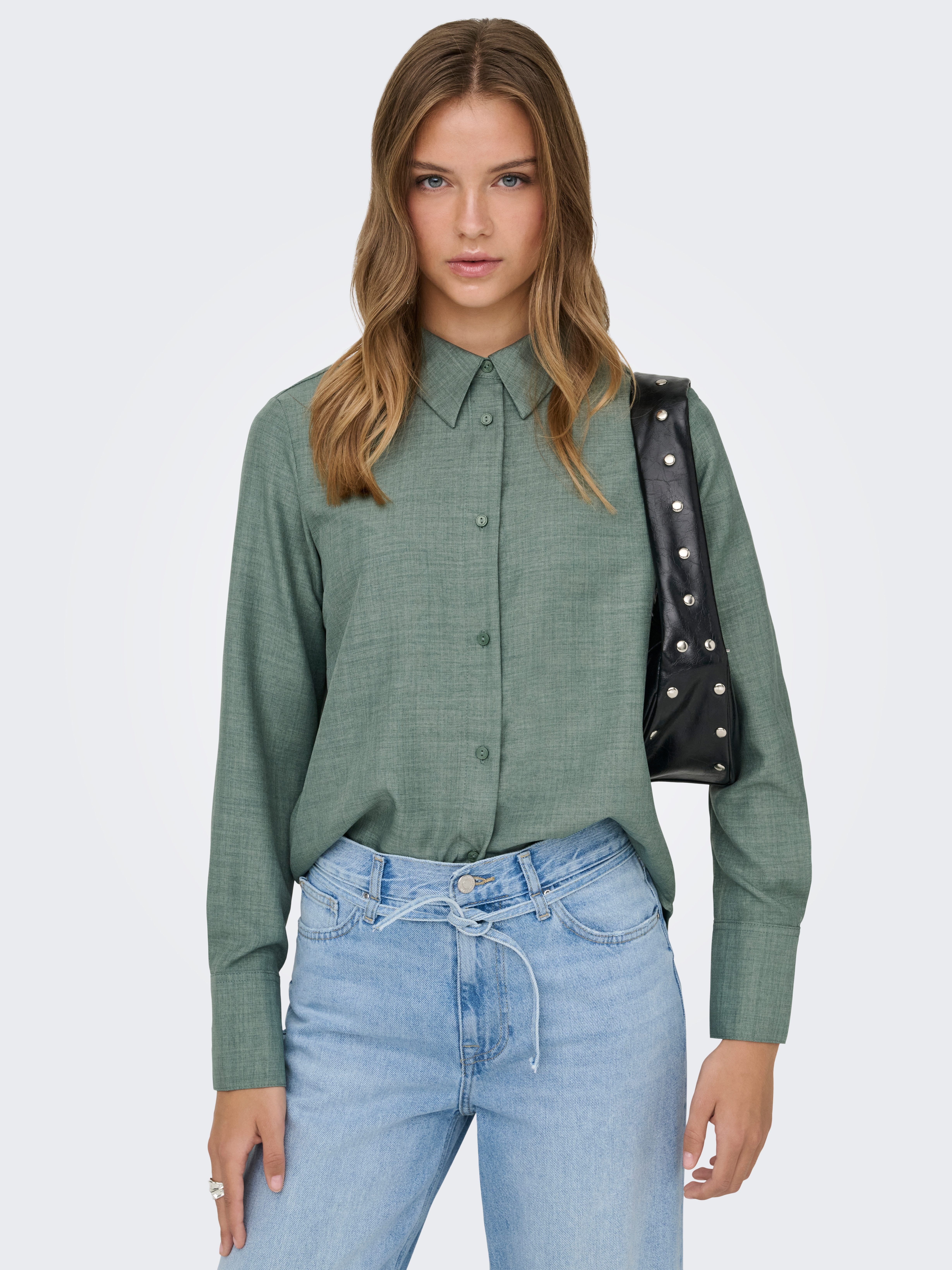 ONLY Hemdbluse ONLBETTY MELLI LS SHIRT günstig online kaufen