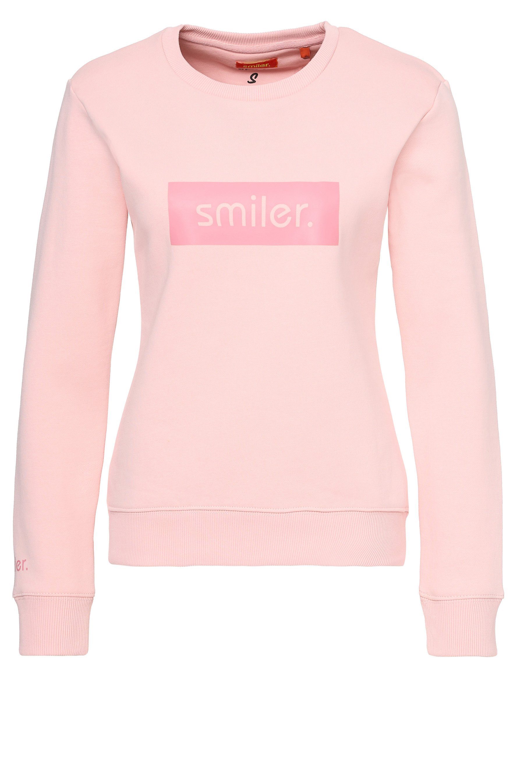 smiler. Sweatshirt Cuddle. mit modernem Design