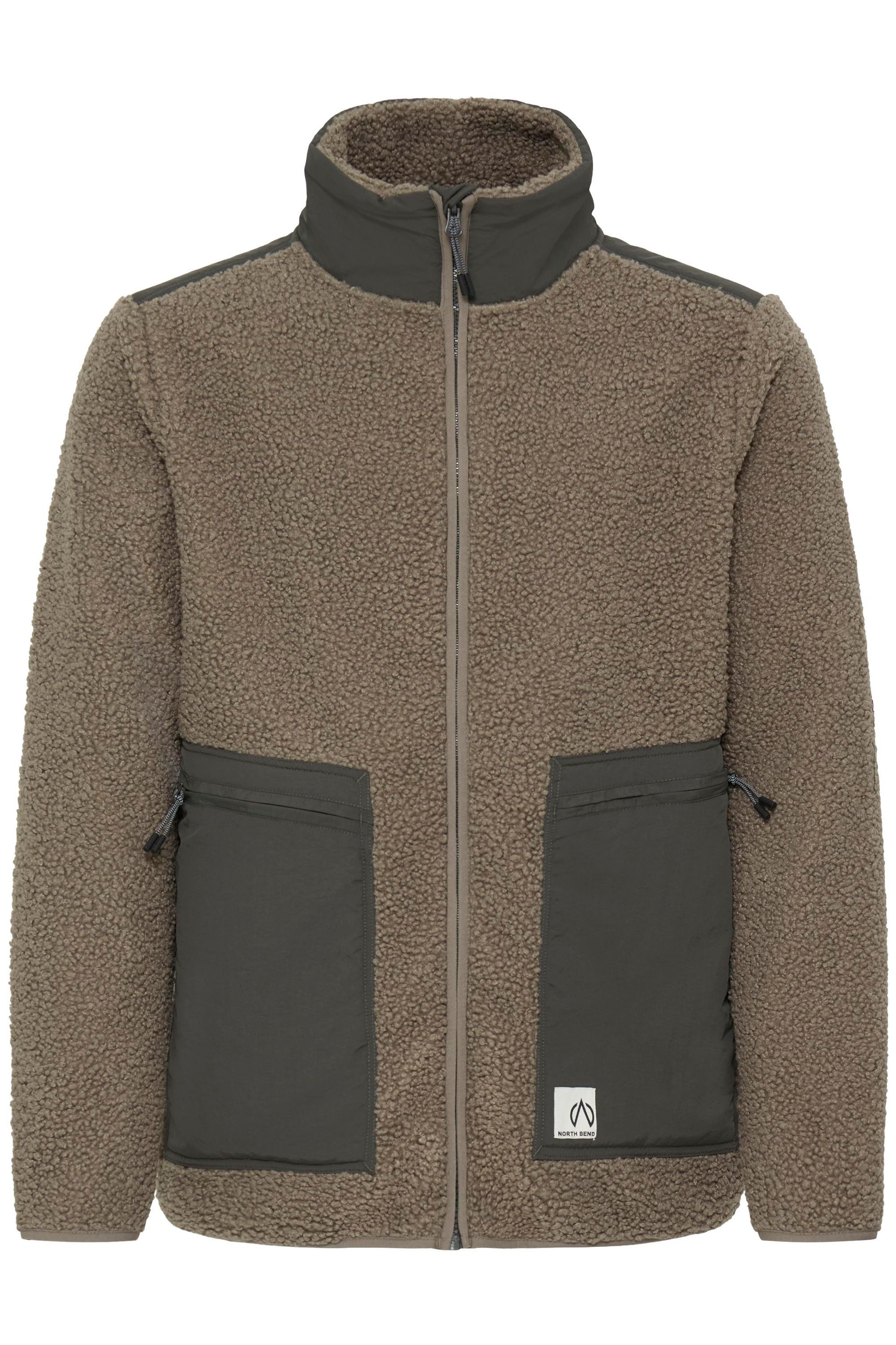 North Bend Plüschjacke NBGalonne M Teddy Jacket Modische Teddyjacke mit ela günstig online kaufen