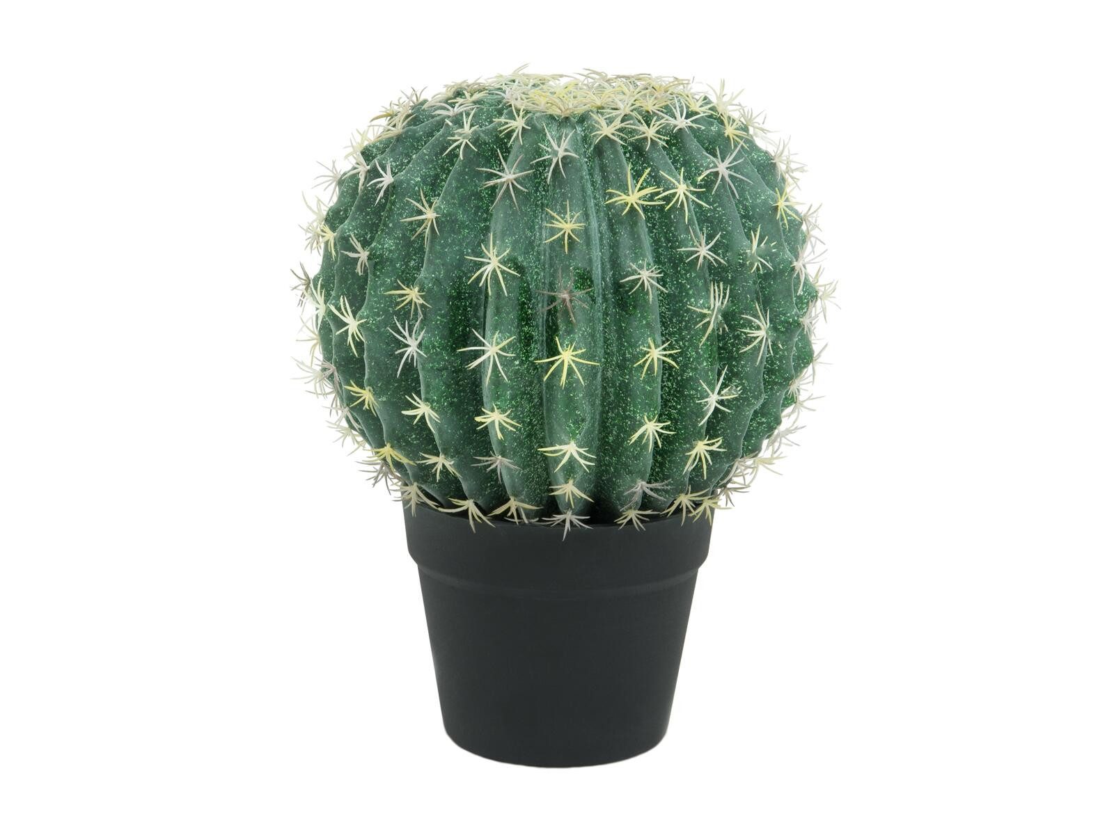 Kunstkaktus EUROPALMS Kugelkaktus, Kunstpflanze, 34cm, EUROPALMS, Höhe 26 cm