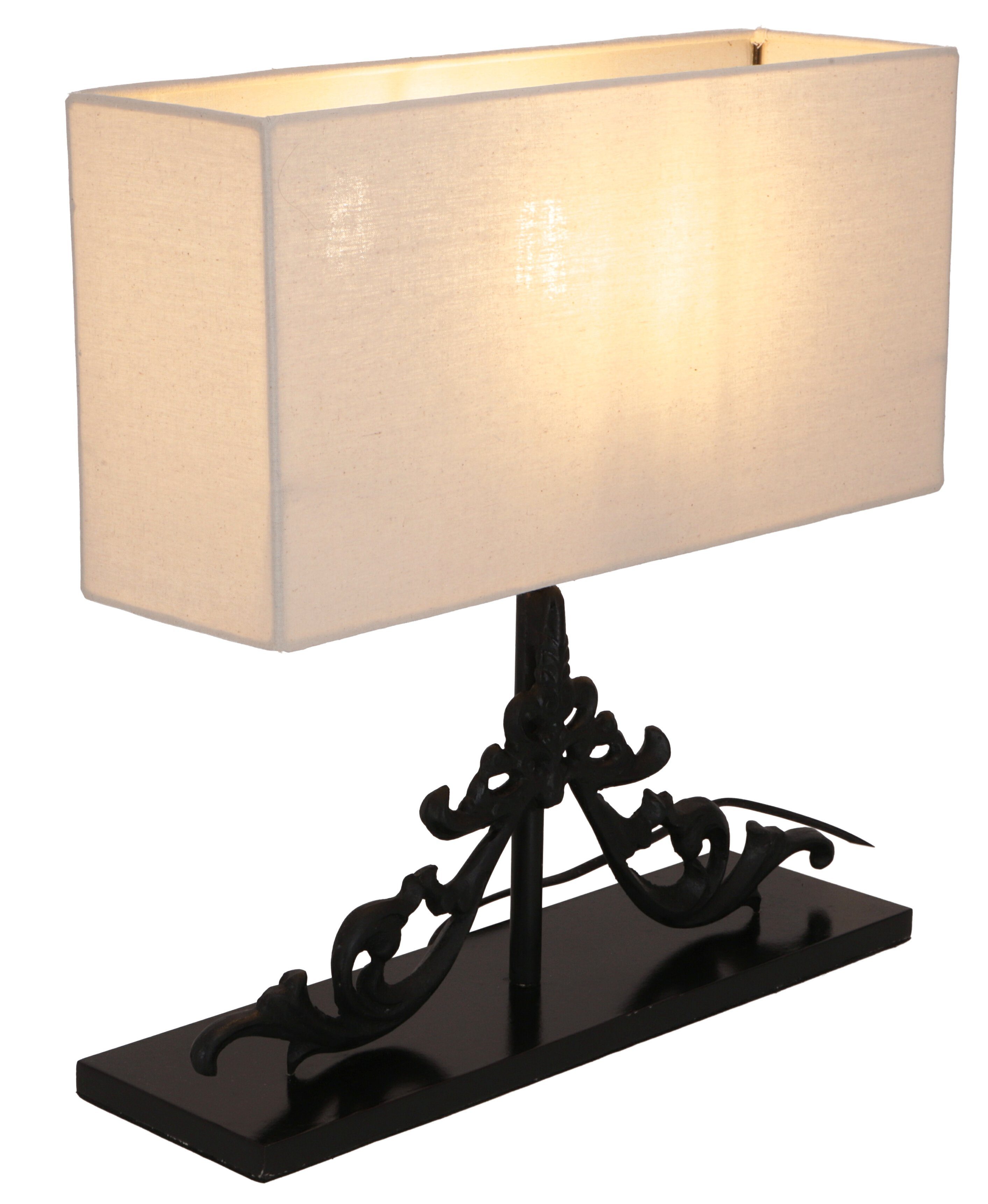 Guru-Shop Tischleuchte Tischlampe, handgemacht aus Naturmaterial -.., Leuchtmittel nicht inklusive Modell Scala 2
