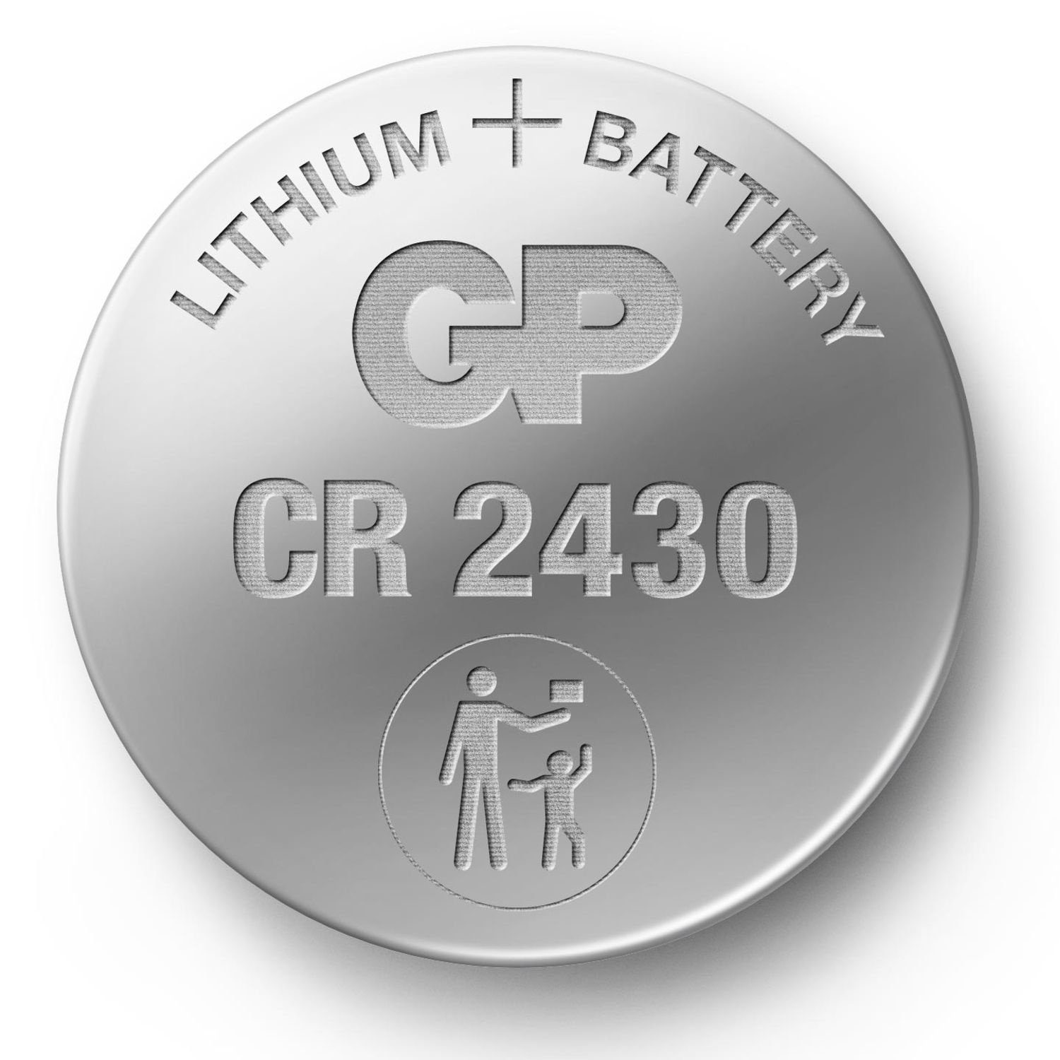 GP GP (3 CR2430 V) Batteries Knopfzelle Lithium Batterie, 3V Volt