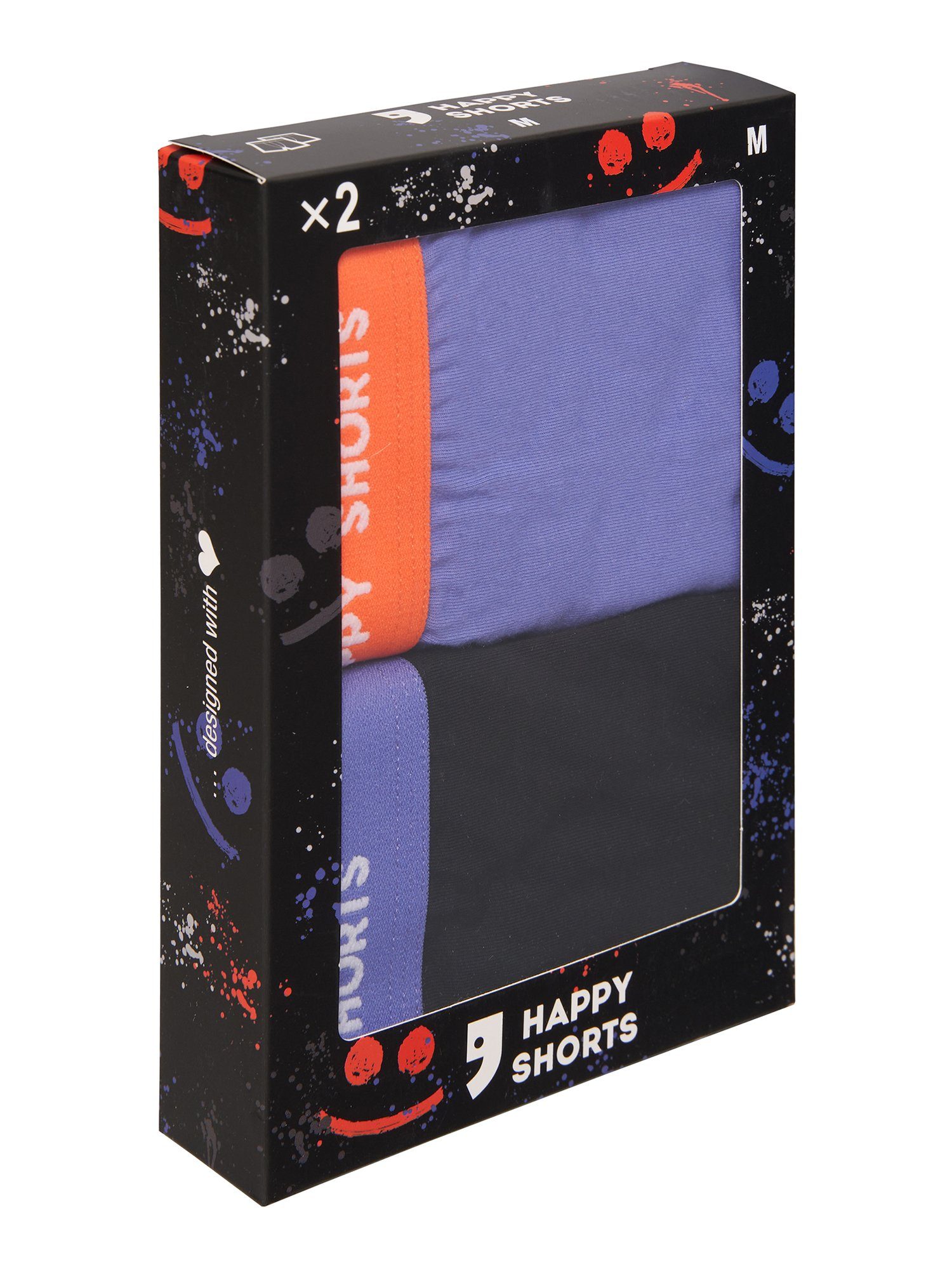 HAPPY SHORTS Retro Pants Jersey (2-St) Retro-Boxer Retro-shorts unterhose