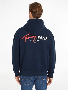 Tommy Jeans Kapuzensweatjacke TJM RLX COLOR POP SPRAY HOOD EX mit großem Print auf dem Rücken