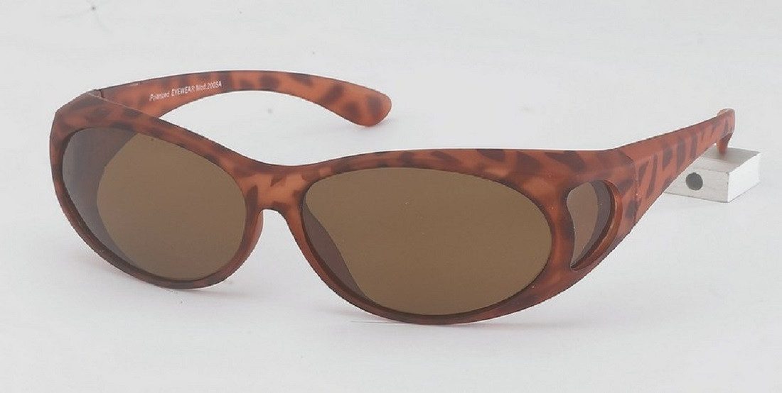 DanCarol Sonnenbrille DC-POL- 2005-Überbrillen mit Polarisierte. Gläser