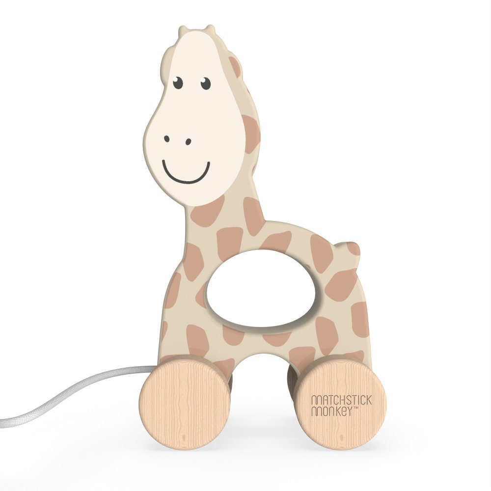 Matchstick Monkey Nachziehtier Matchstick Monkey Holz-Nachzieh-Spielzeug