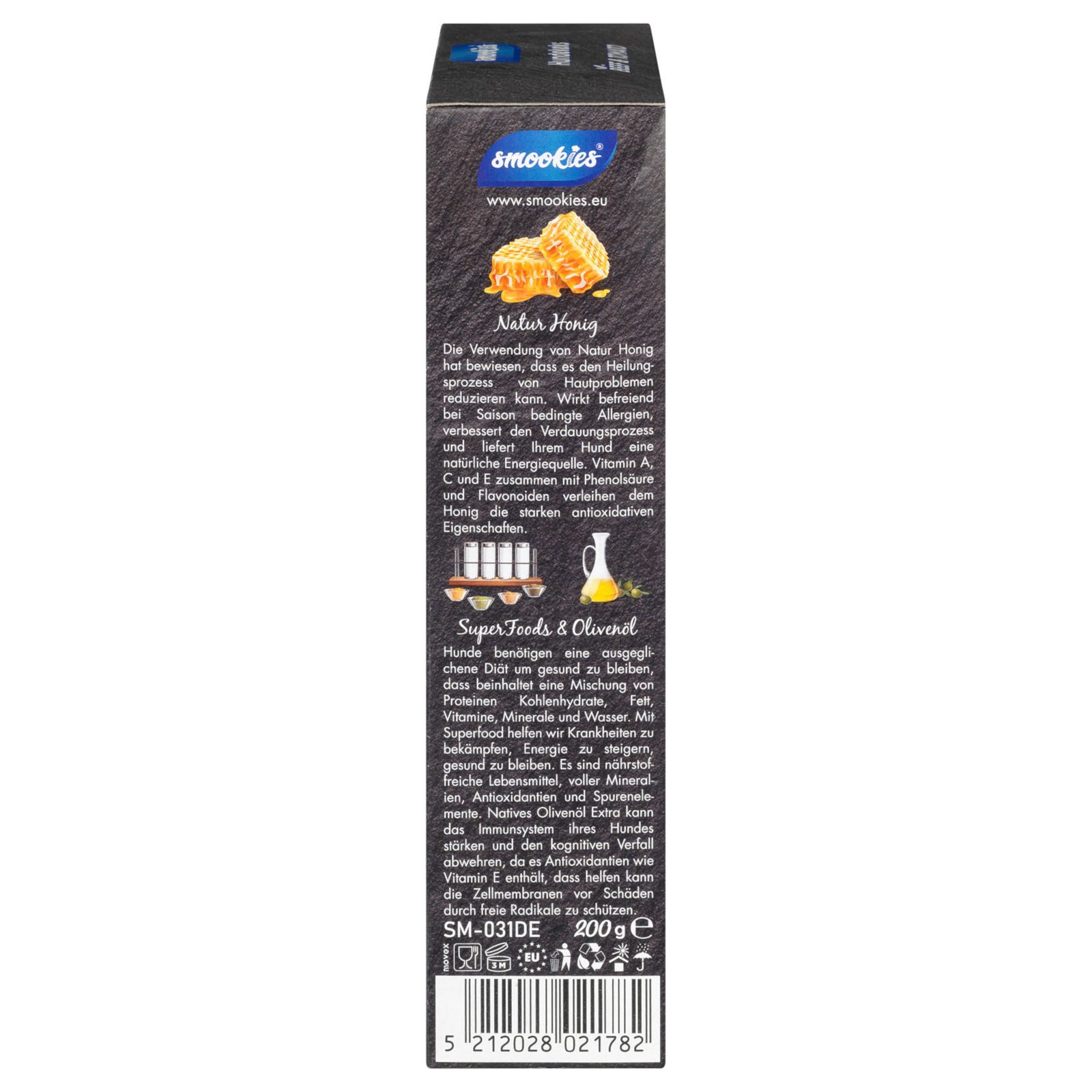 smookies Rindfleisch & Tomate, 200g, ein Keks, den Hunde lieben!, Snack für: Hunde