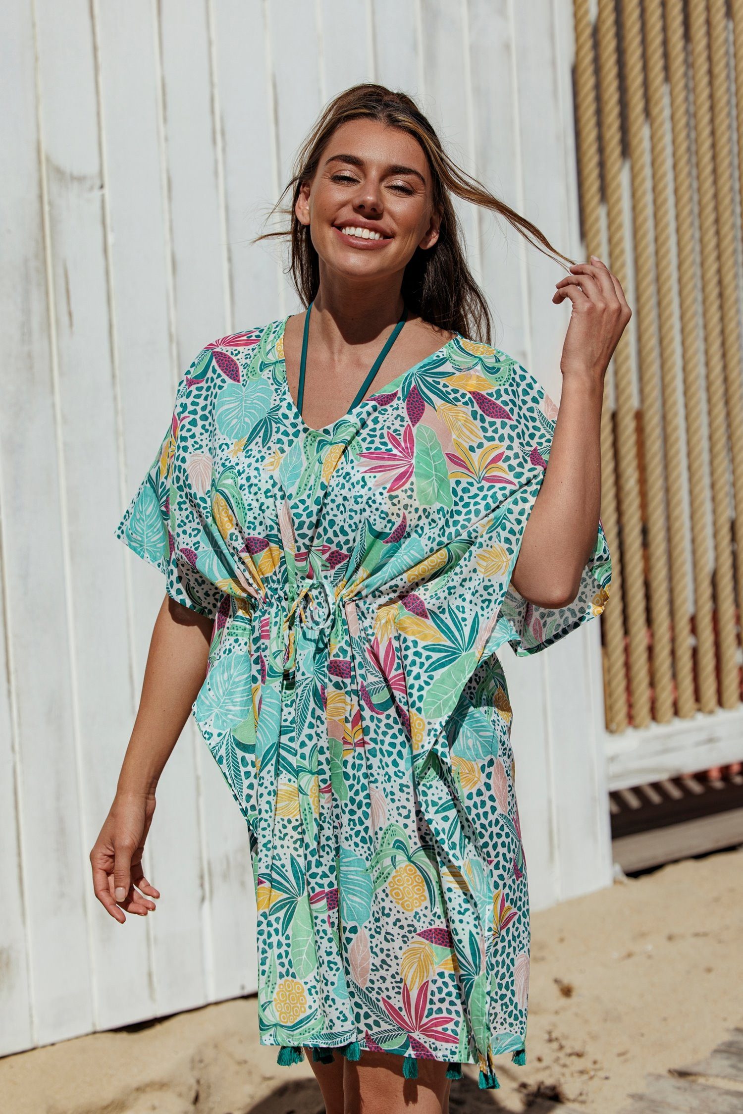 Pastunette Strandkleid Damen Strand Tunika (1-tlg) Modisches Design