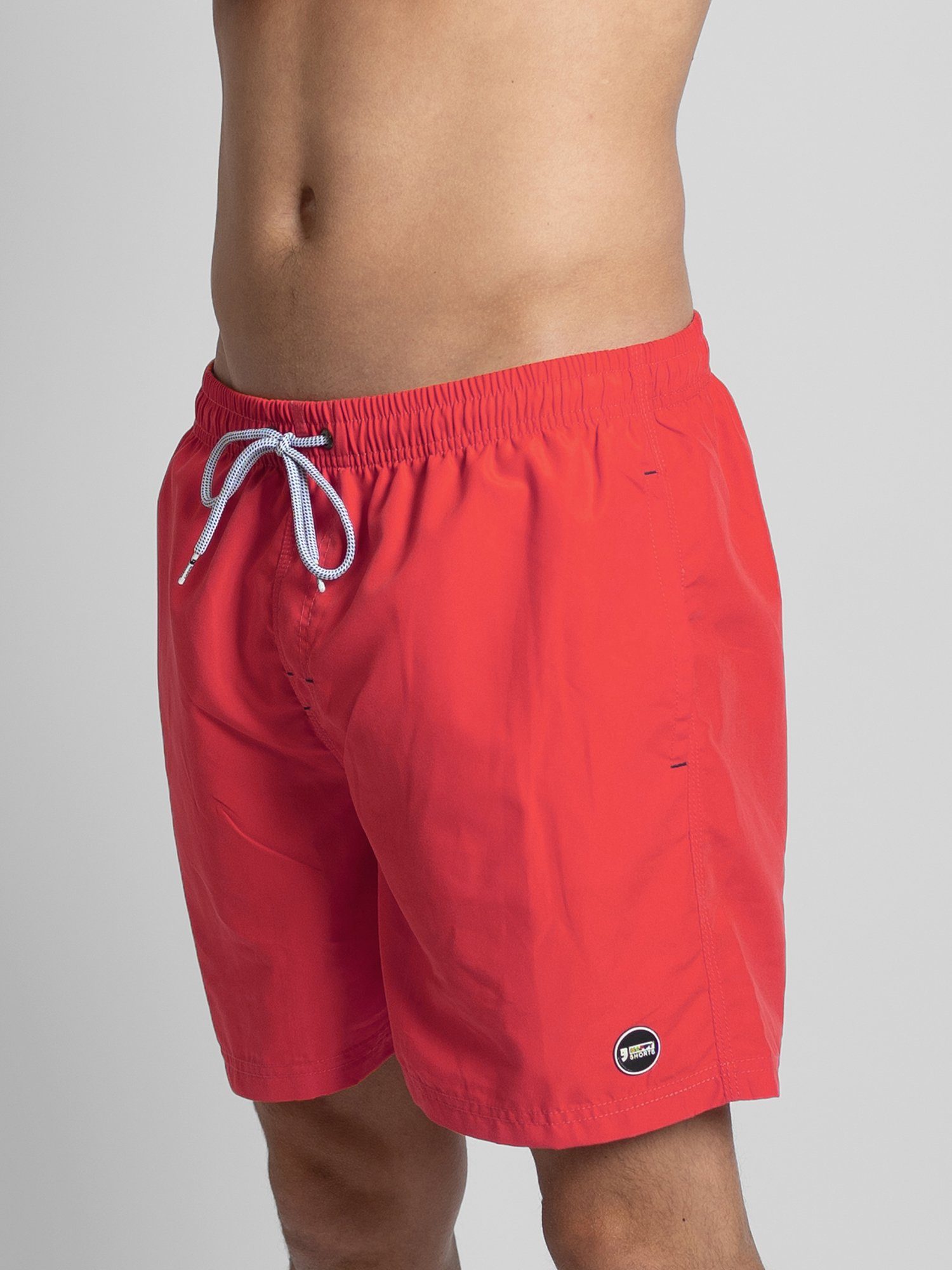 Badeshorts Sunfaded Classic Red (1-St) HAPPY SHORTS