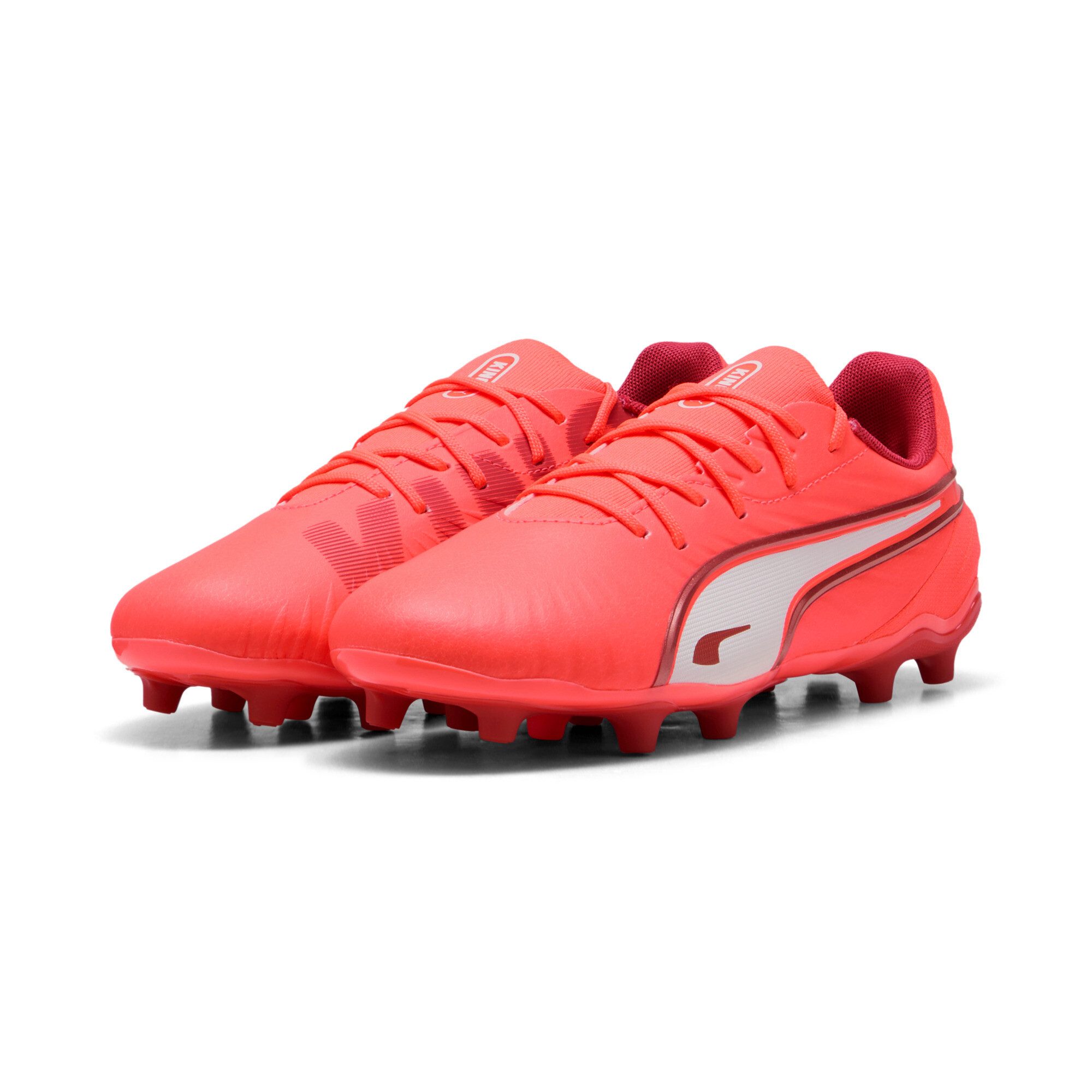 PUMA KING MATCH FG/AG JR Fußballschuh für Rasen- und Kunstrasenplätze, für Jugendliche