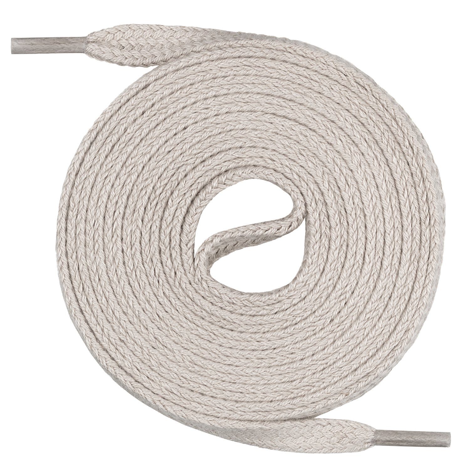 Mount Swiss Schnürsenkel flache Premium-Schnürsenkel aus 100% Baumwolle, reißfest, 7 mm breit