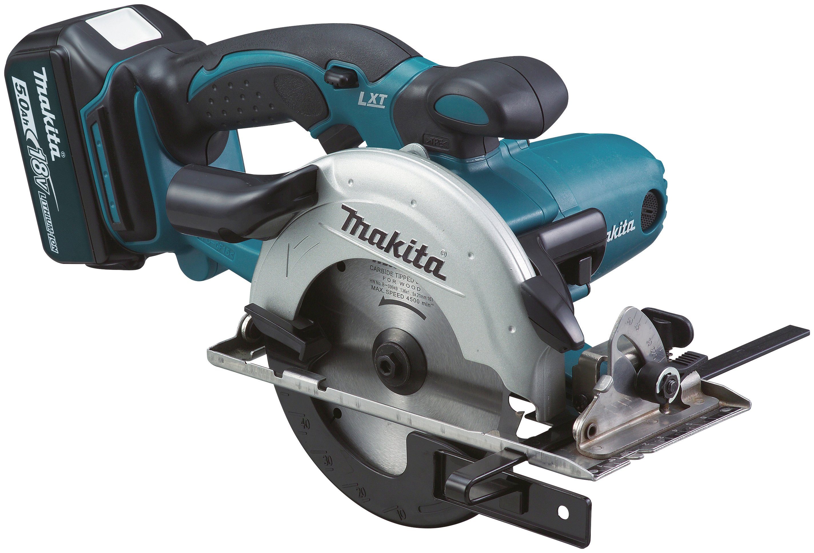 Makita Akku-Handkreissäge DSS501RTJ, 51 mm, 18 V, mit Akku und Ladegerät