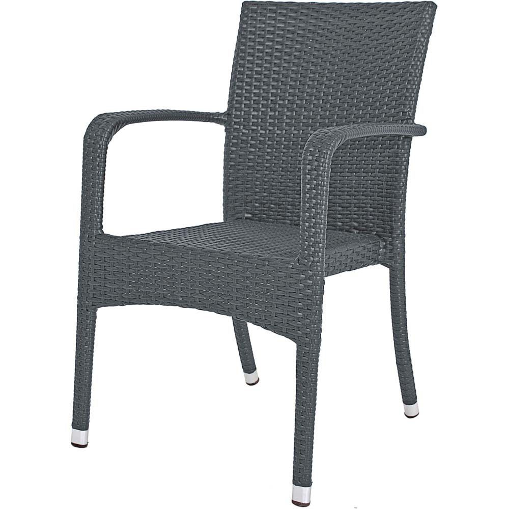 Stuhl, 2x Garten Stapelstuhl Terrasse Stuhl Stühle Sessel