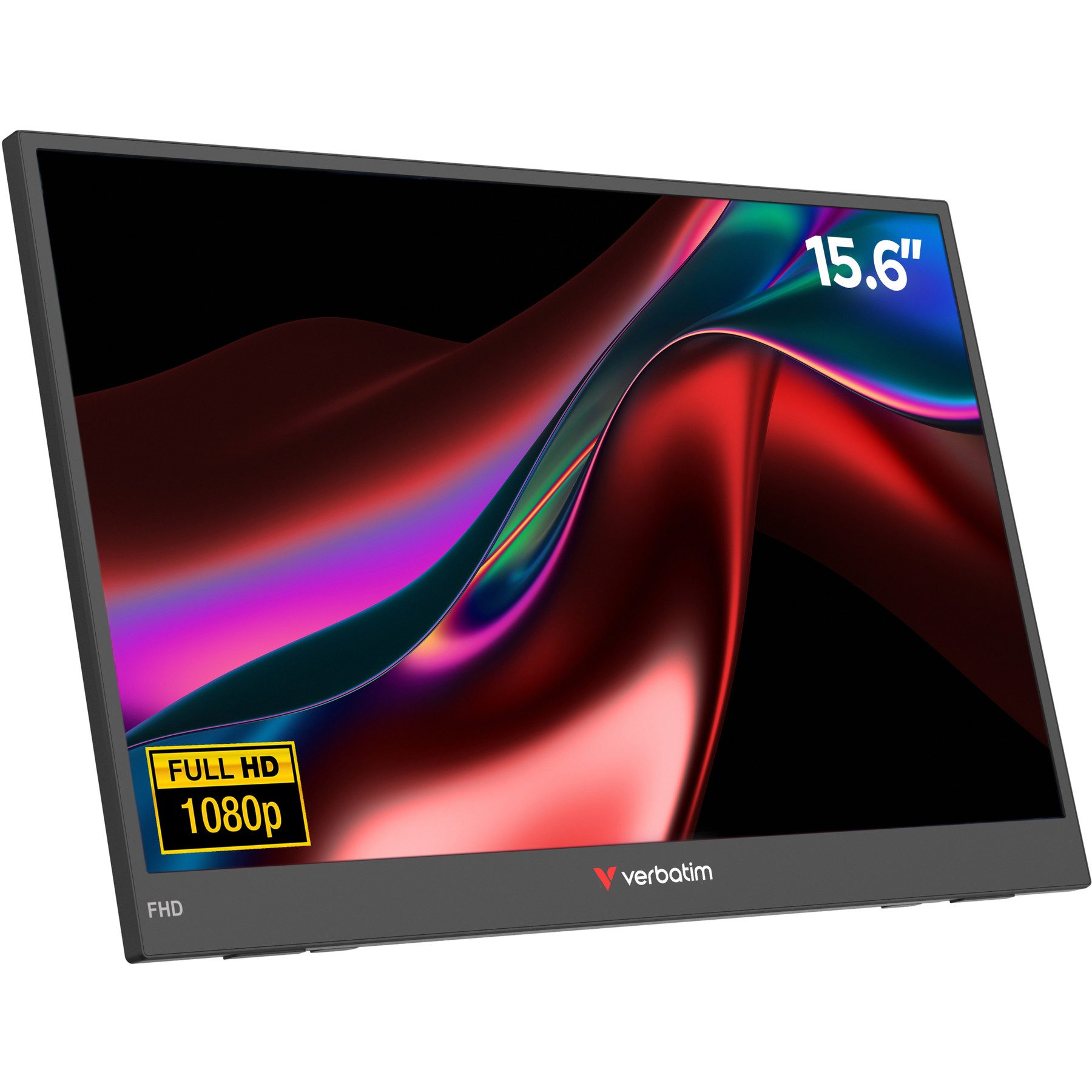 Verbatim VERBATIM Tragbarer Monitor Light-15,6 TFT-Monitor