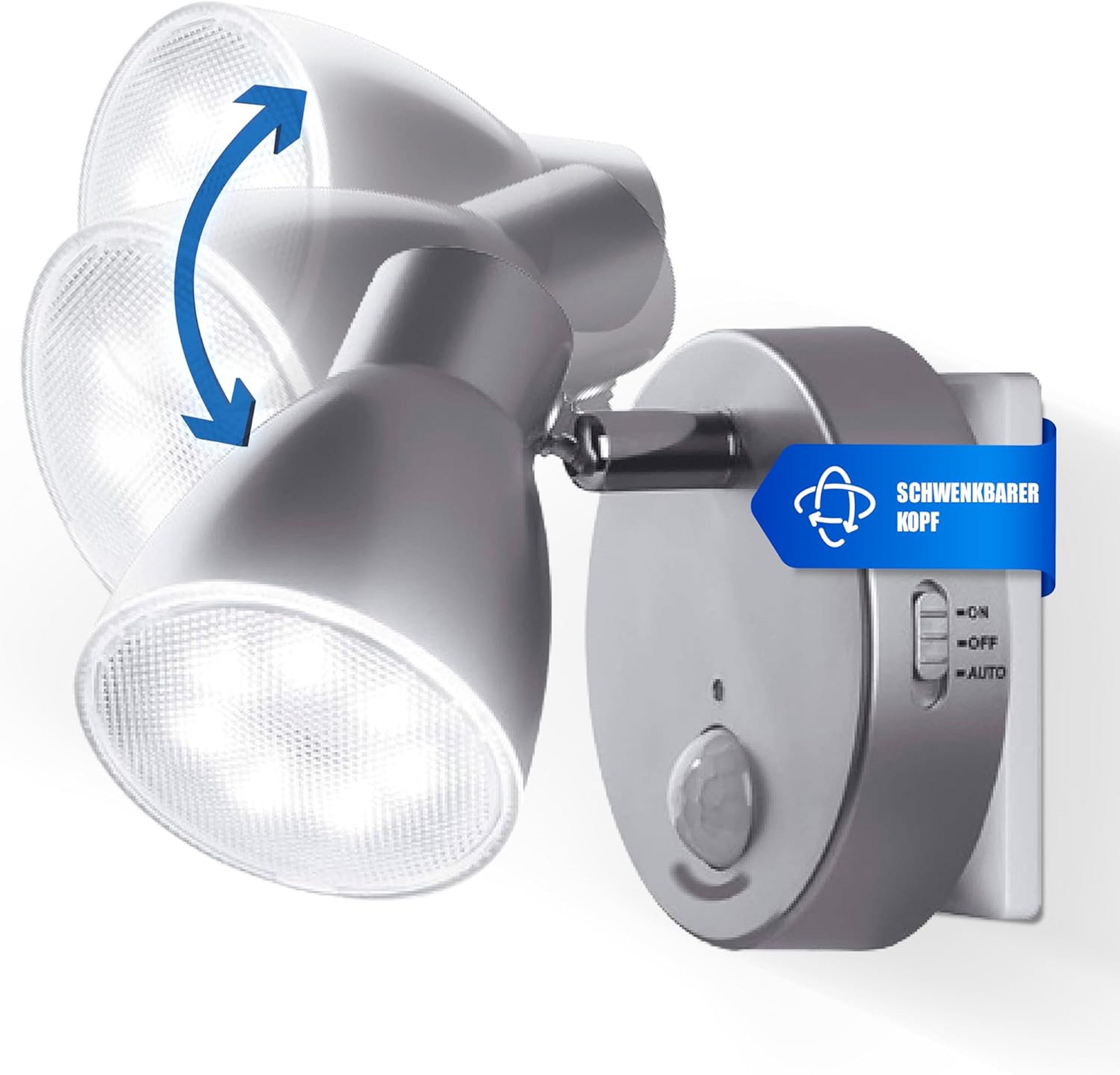 TRANGO LED Nachtlicht, Bewegungsmelder, 2635-014 LED Sensor Steckdosenlampe günstig online kaufen