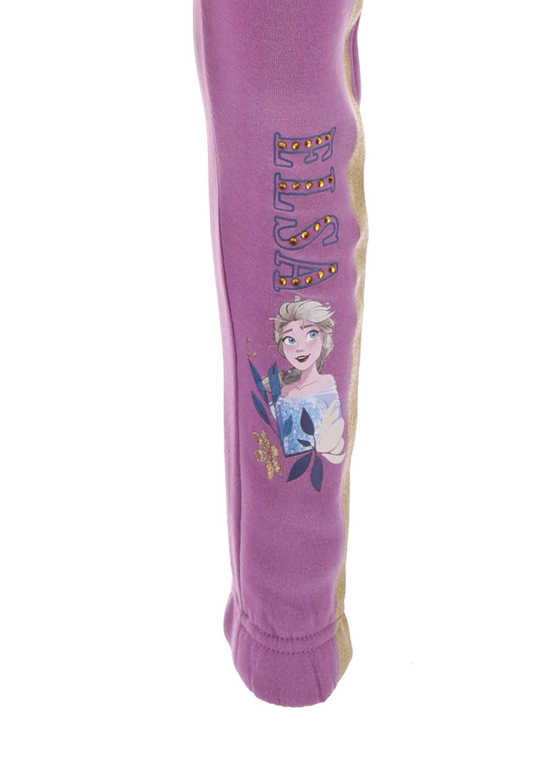 Disney Frozen Jogginghose Elsa Kinder Mädchen Trainingshose Freizeit Hose