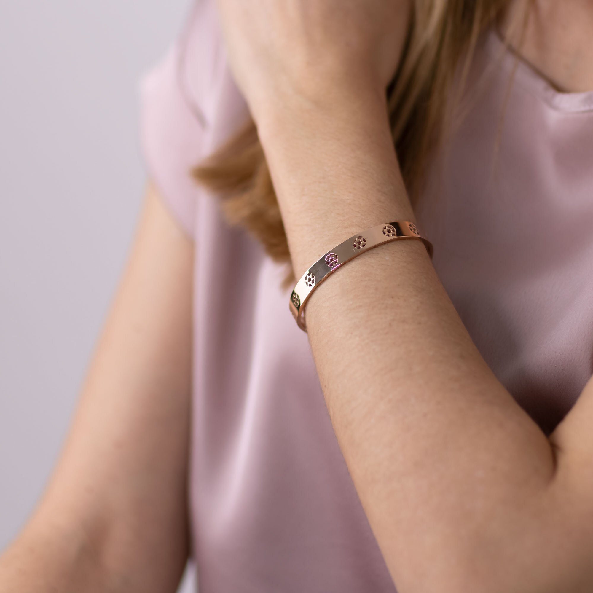 AILORIA Armband Armreif armreif, AILORIA roségoldfarben