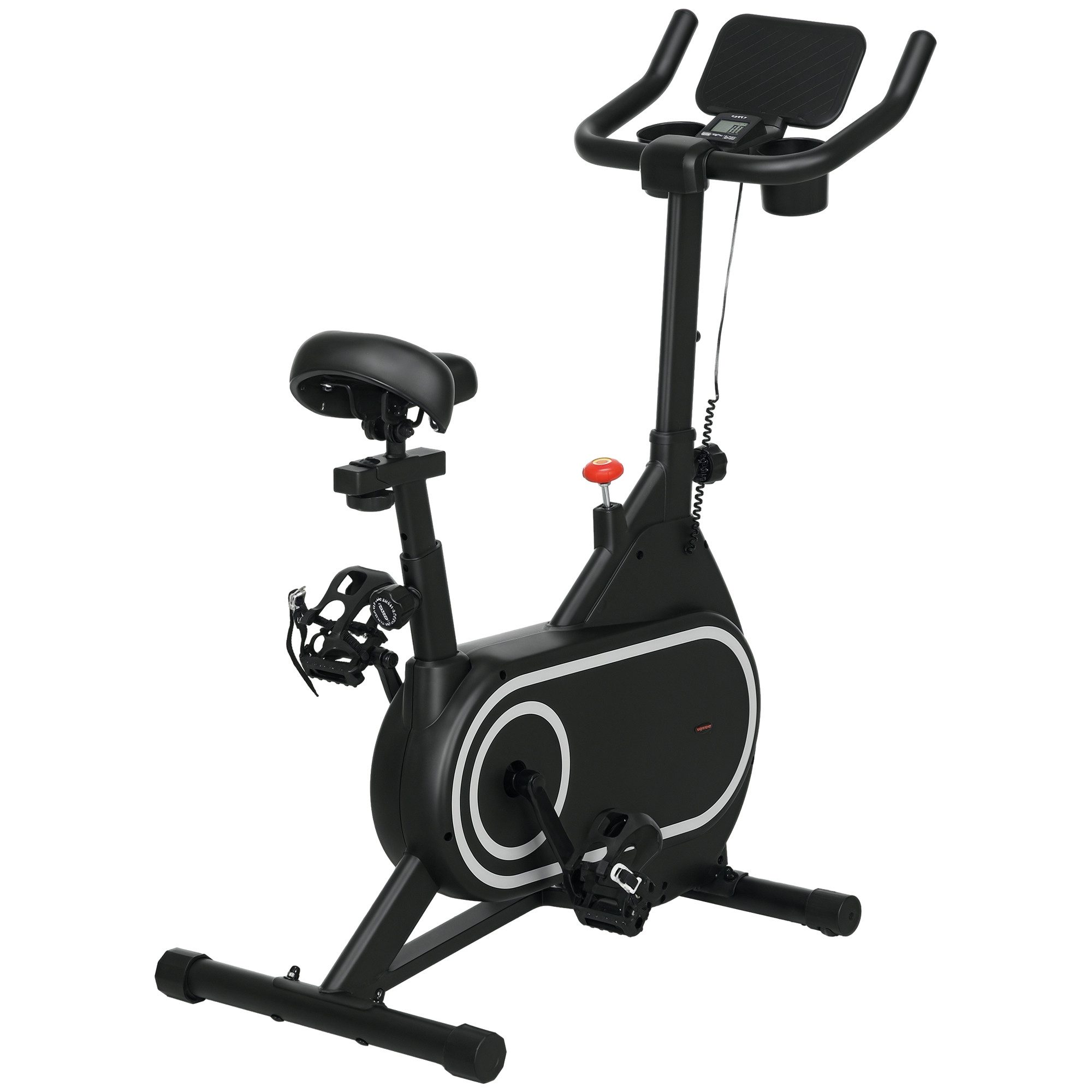 Heimtrainer Heimtrainer mit Sitz, verstellbarem Manillar-LCD-Display