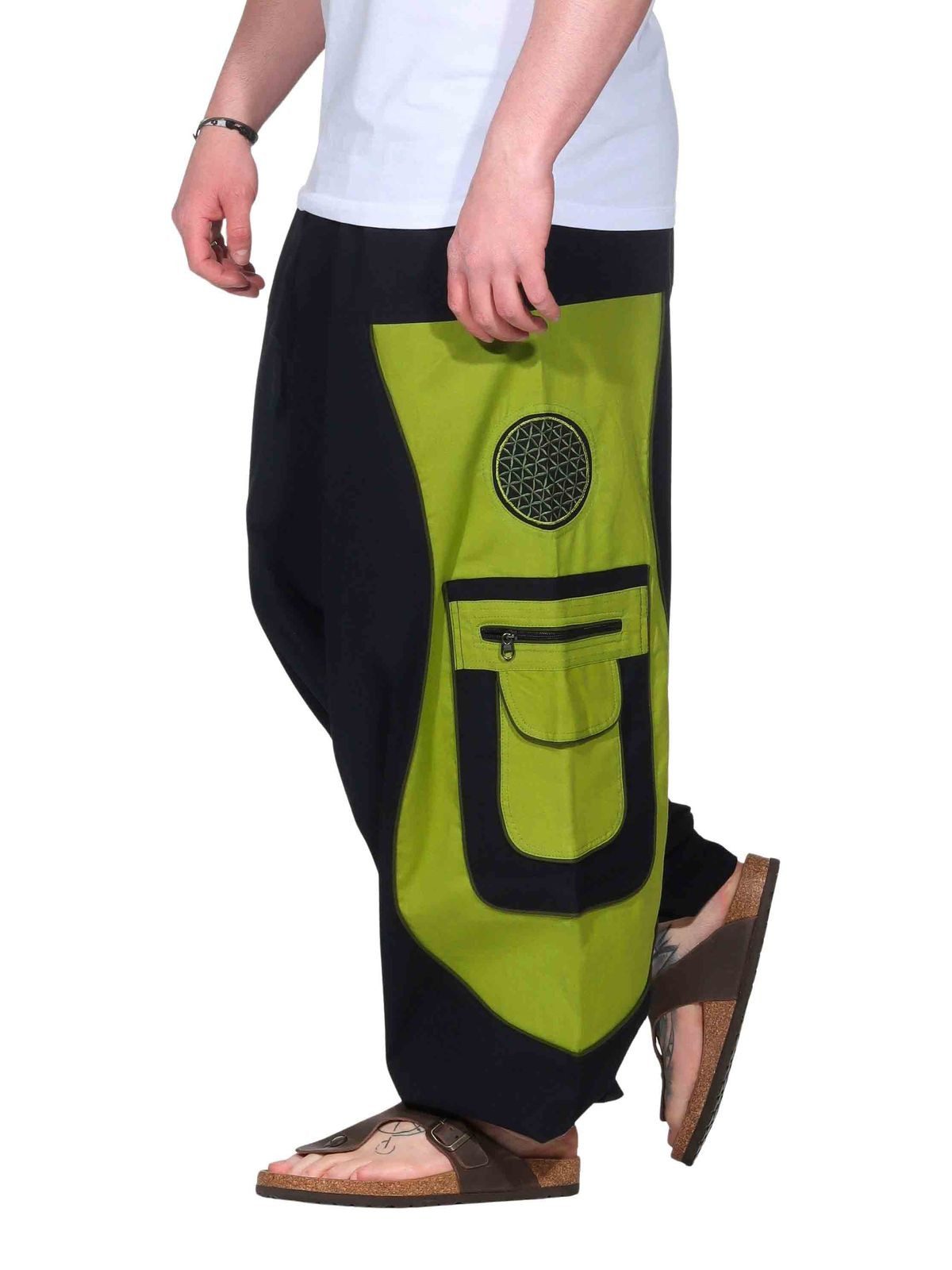 KUNST UND MAGIE Haremshose Cargohose Hippie günstig online kaufen