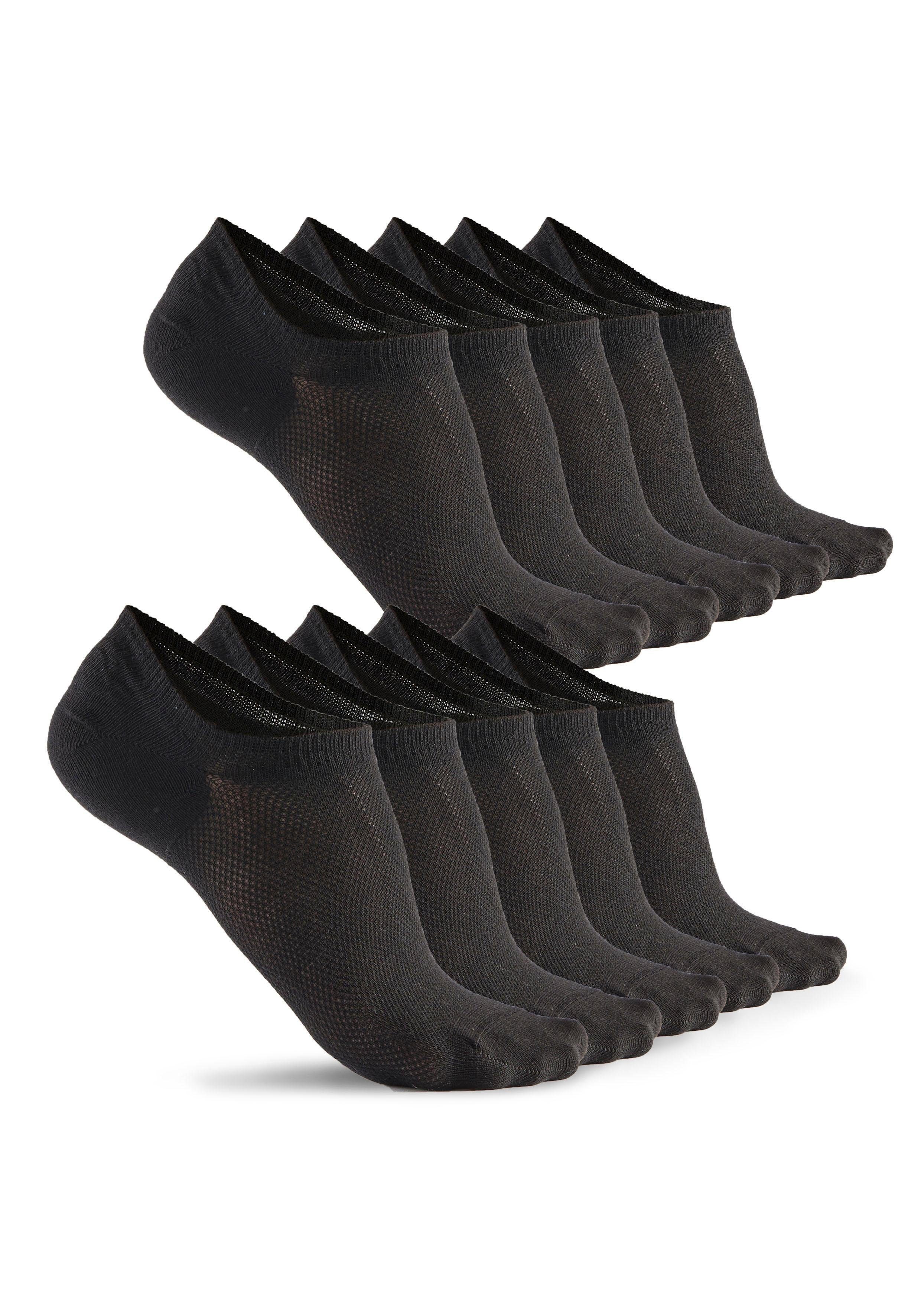 Bench. Sneakersocken (Packung, 10-Paar) mit Pikeestruktur