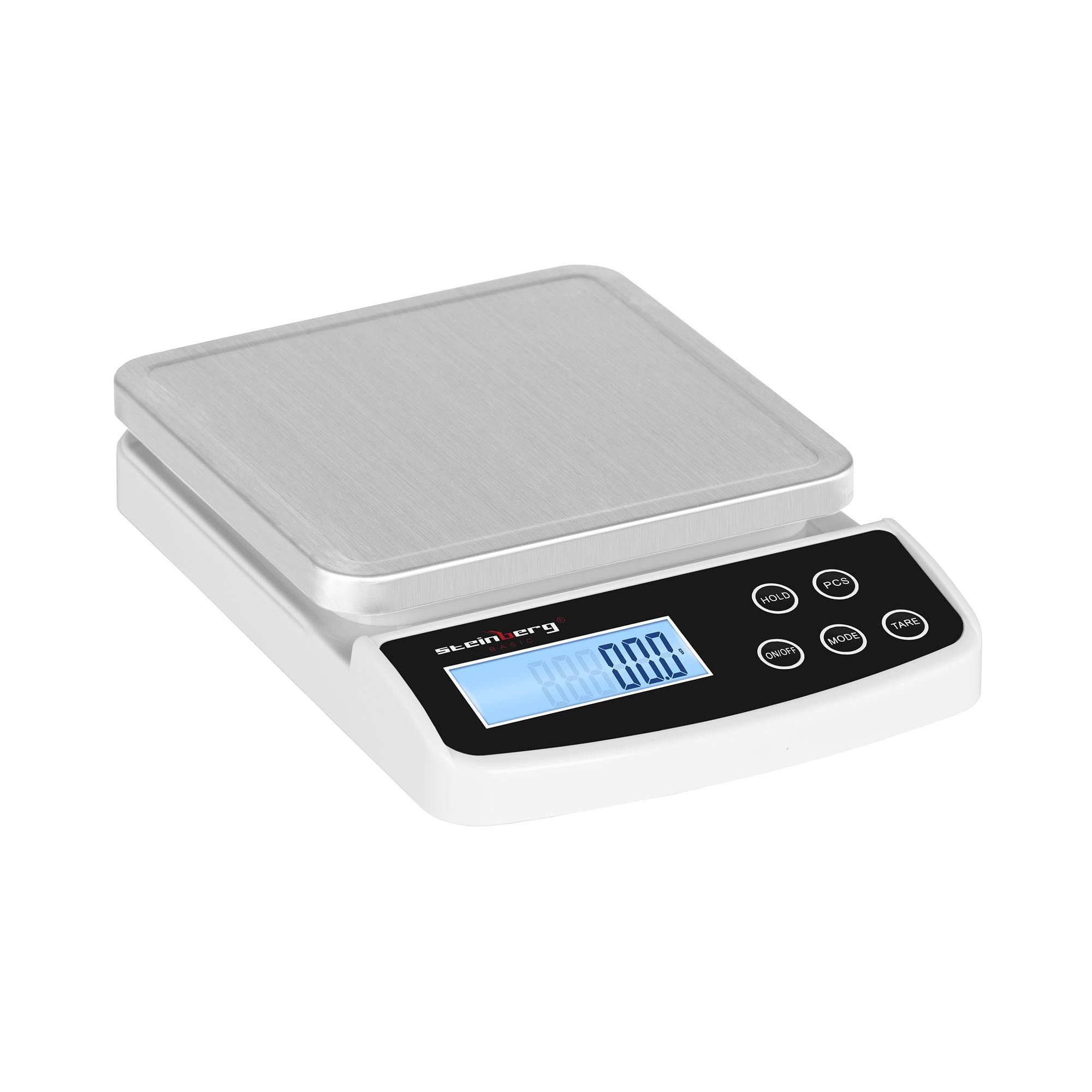 Steinberg Systems Feinwaage 5 kg / 0,1 g Briefwaage Paketwaage Plattformwaage Tischwaage LCD