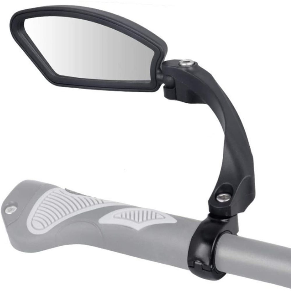 GelldG Fahrradreflektor Fahrrad Rückspiegel Klappbar, 21-26mm Fahrrad  Flacher Rückspiegel