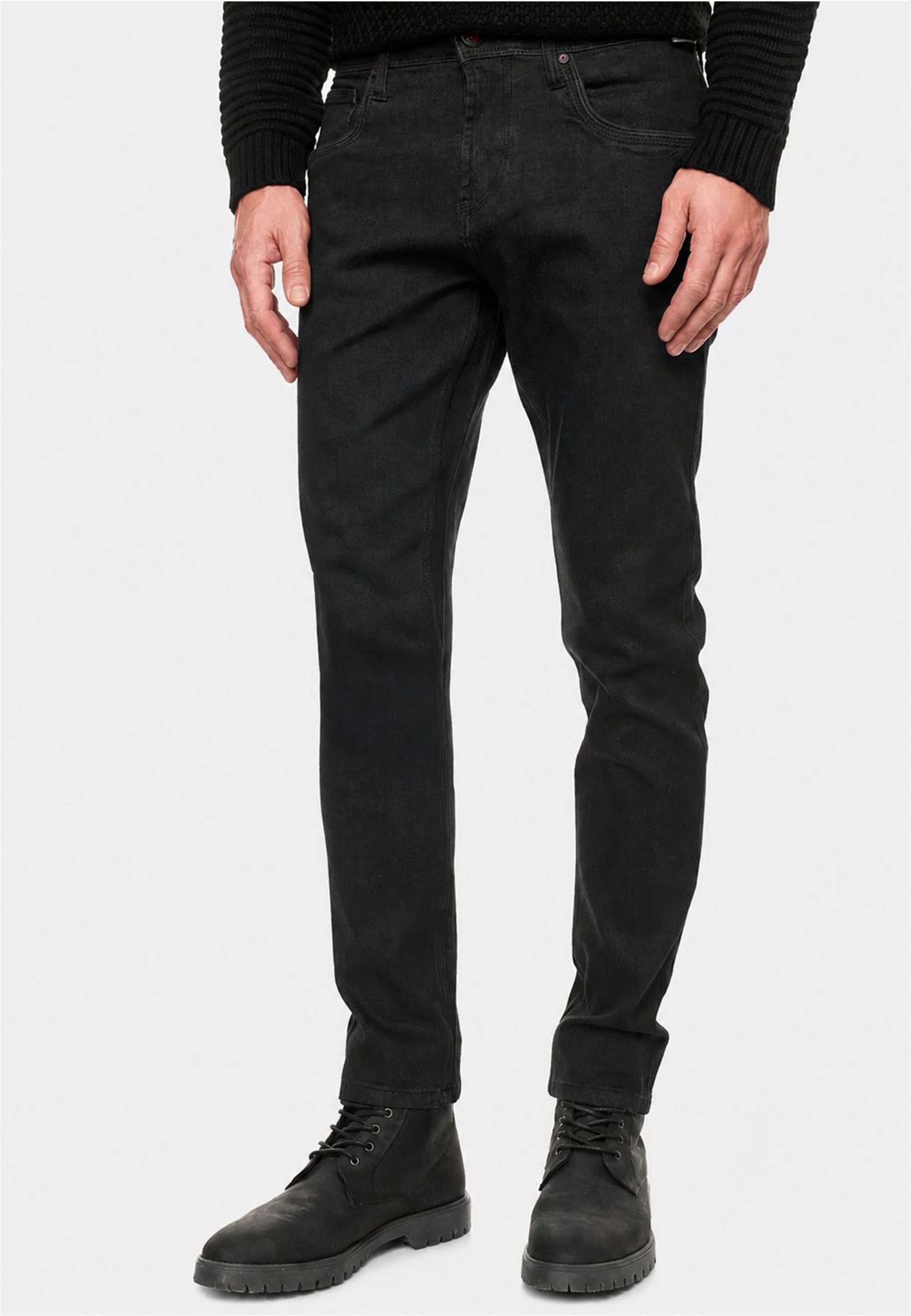 Rusty Neal Slim-fit-Jeans MELVIN mit elastischem Stretch-Denim