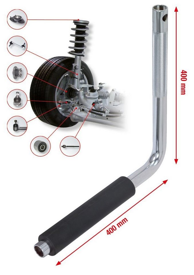 Thumbnail - KS Tools Gabel- und Ringschlüssel Achsspielprüfer (700.1465)