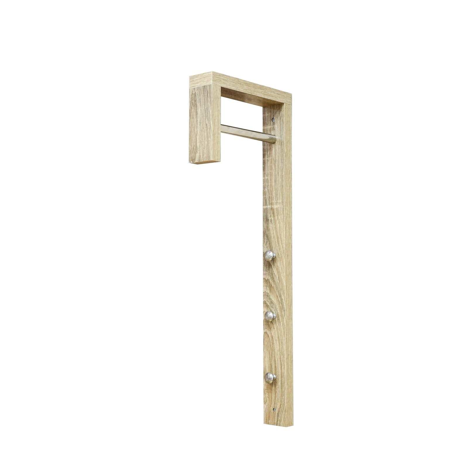 HTI-Living Garderobe Garderobenleiste Altona Sonoma (Stück, günstig online kaufen