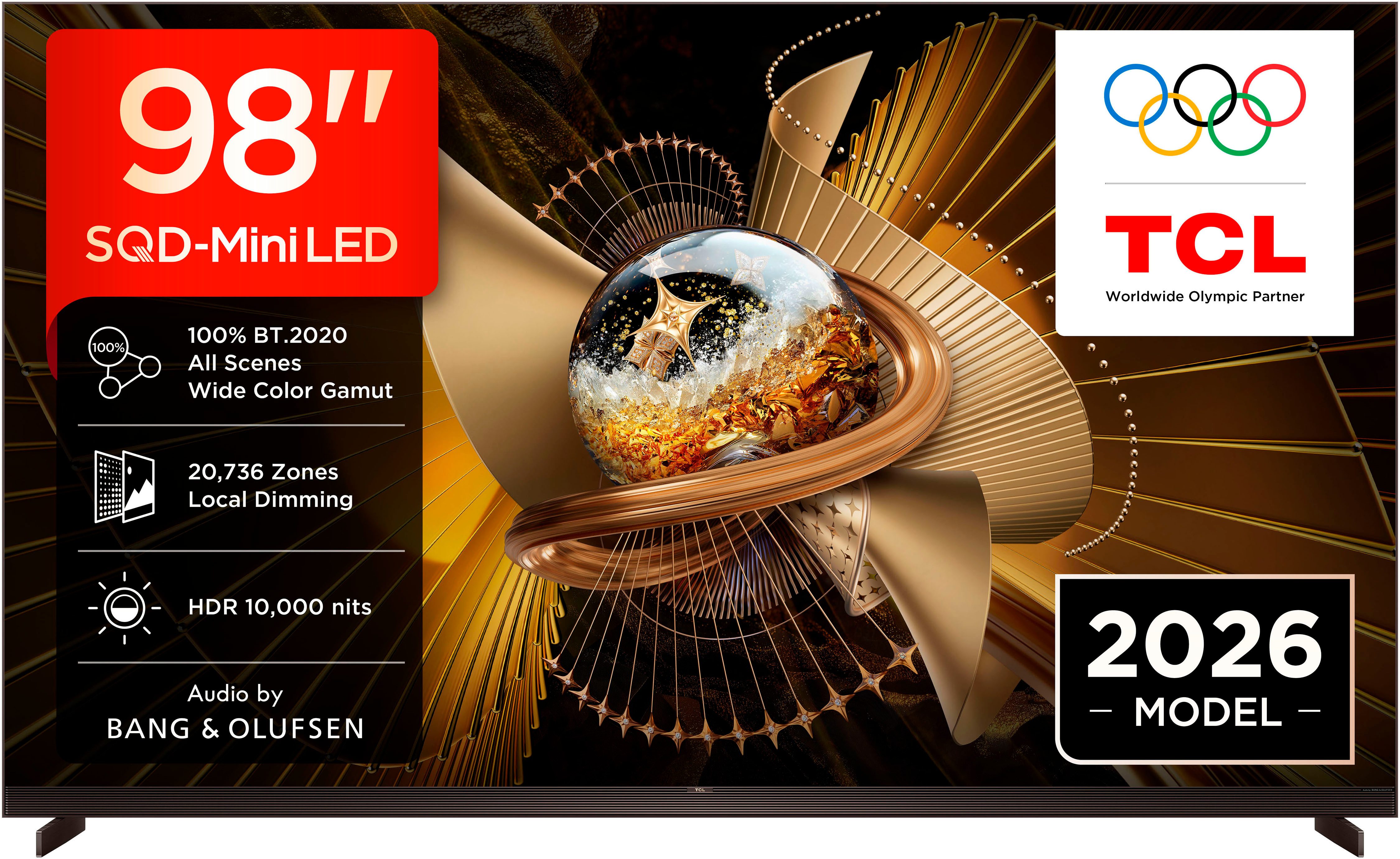TCL 98X11L LED-Fernseher (215 cm/85 Zoll, 4K Ultra HD, Google TV, IMAX Enhanced, Filmmaker Mode, Apple Airplay 2)