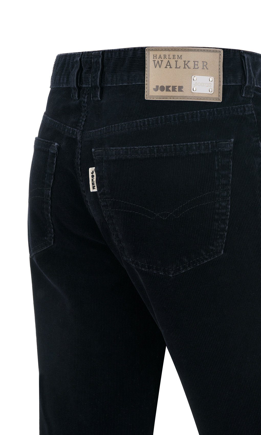 Joker 1313865 marine Feincord Walker 5-Pocket-Jeans