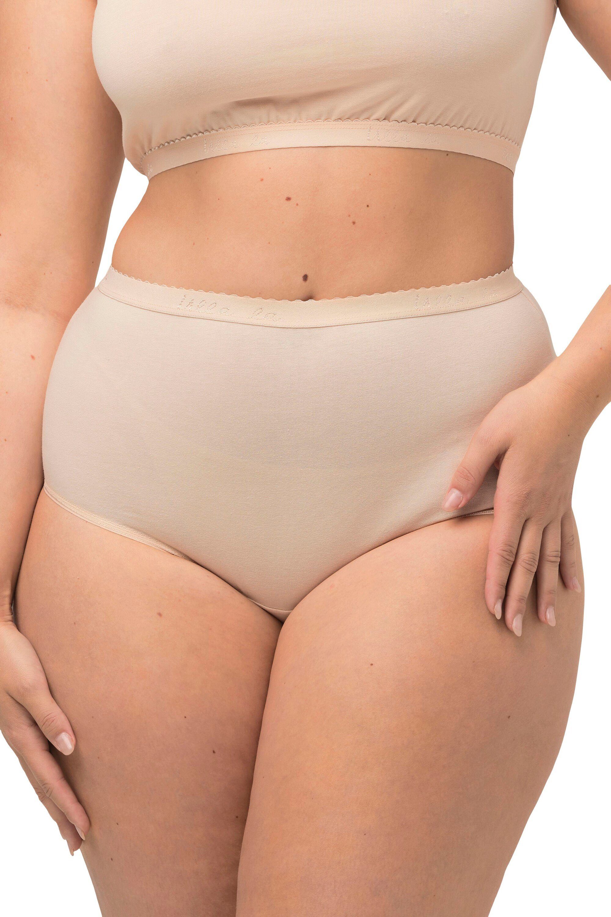 Ulla Popken Slip Maxislips 3er-Pack High Waist (3-St)