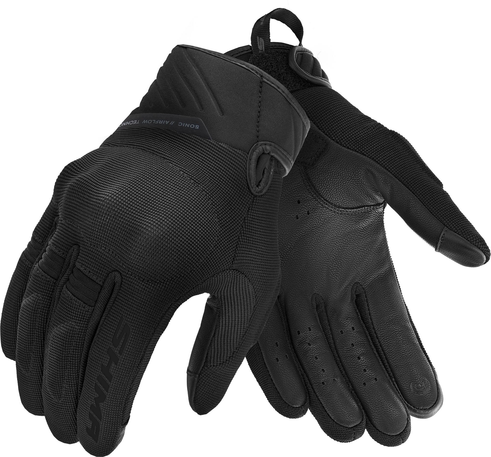 SHIMA Motorradhandschuhe Sonic Motorradhandschuhe kurze Stulpe,Touchscreenbedienung möglich