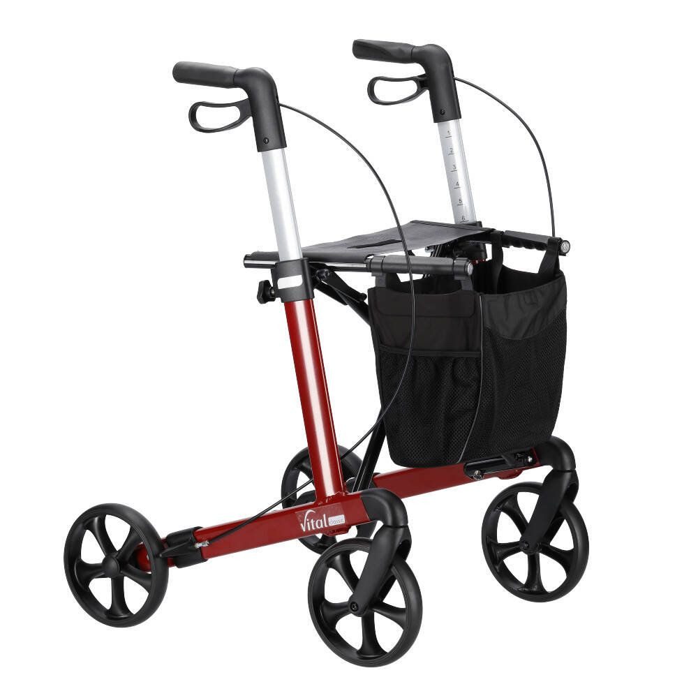 RUSSKA Rollator Russka Vital Classic – faltbarer Aluminium Rollator