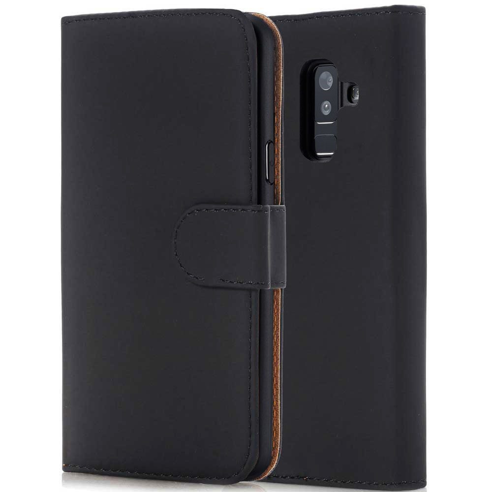 FITSU Handyhülle Handyhülle für Samsung Galaxy A6 Plus Klapphülle Flipcase 6,0 Zoll, Handytasche für Samsung A6 Plus Schutzhülle mit Geld- und Kartenfächer