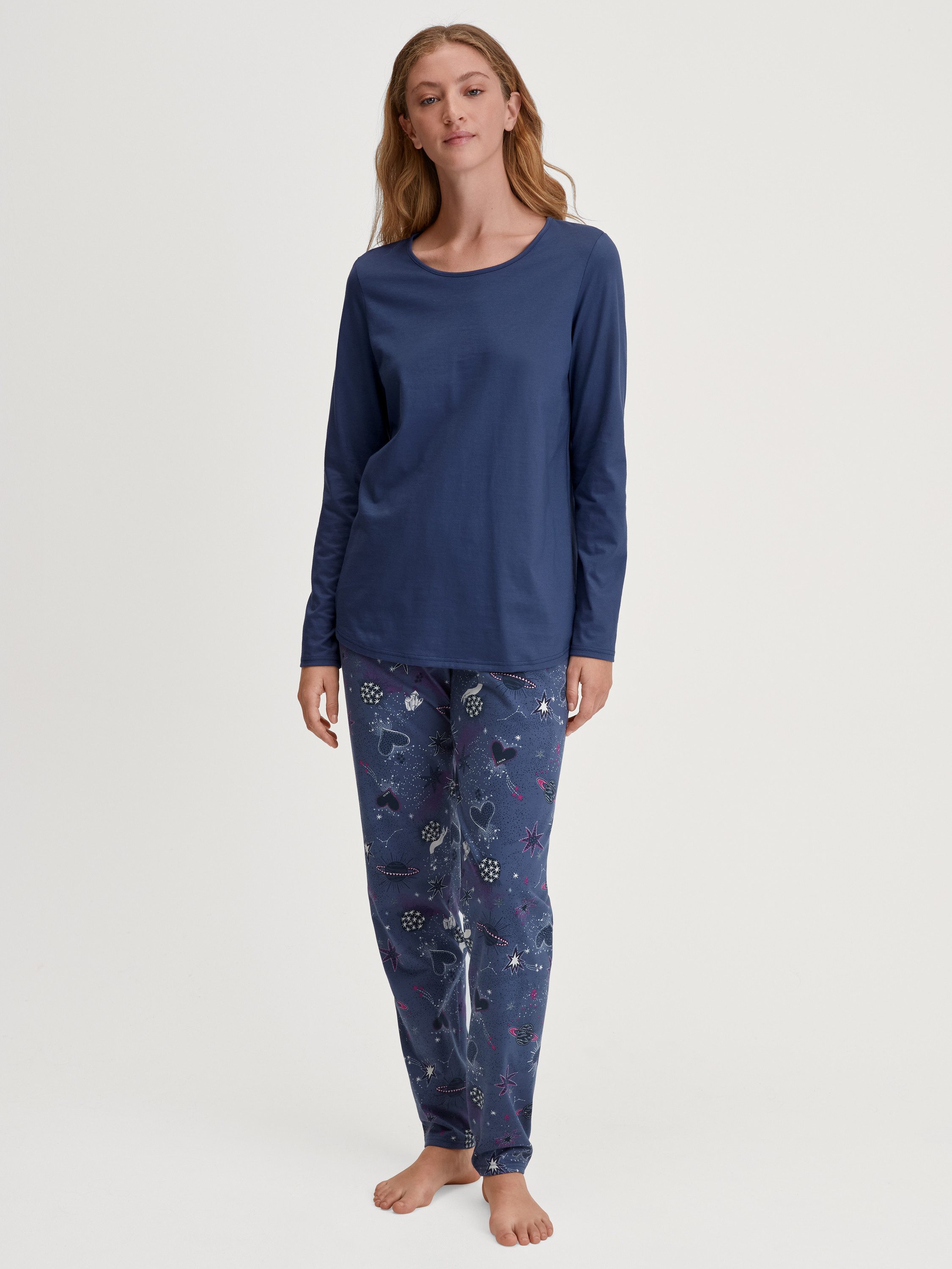 CALIDA Pyjama Flower Nights Damen (2 günstig online kaufen
