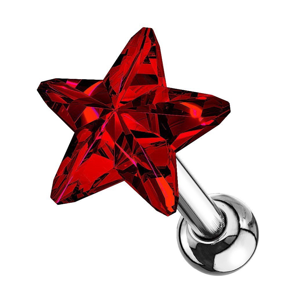 Taffstyle Piercing-Set Tragus Knorpel Piercing Kristall günstig online kaufen