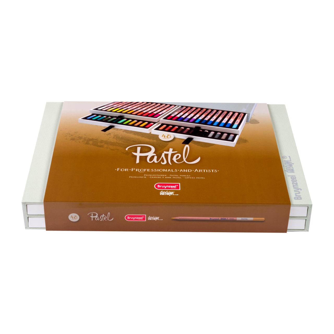 Talens Kreativset Design Pastellbuntstifte Kasten, 48 Farben, (48-tlg)