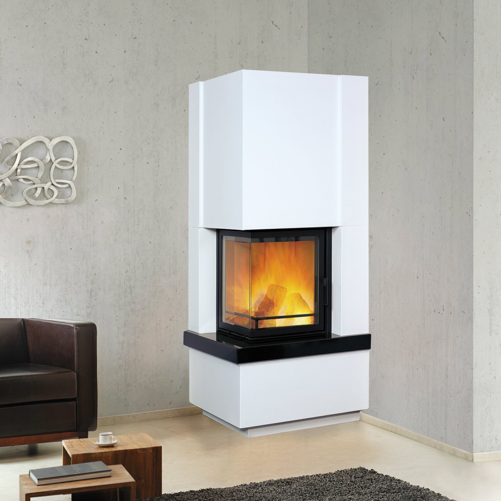 HARK Kaminbausätze »Easy 500«, 5 kW, Zeitbrand, 500/57K ohne Regal